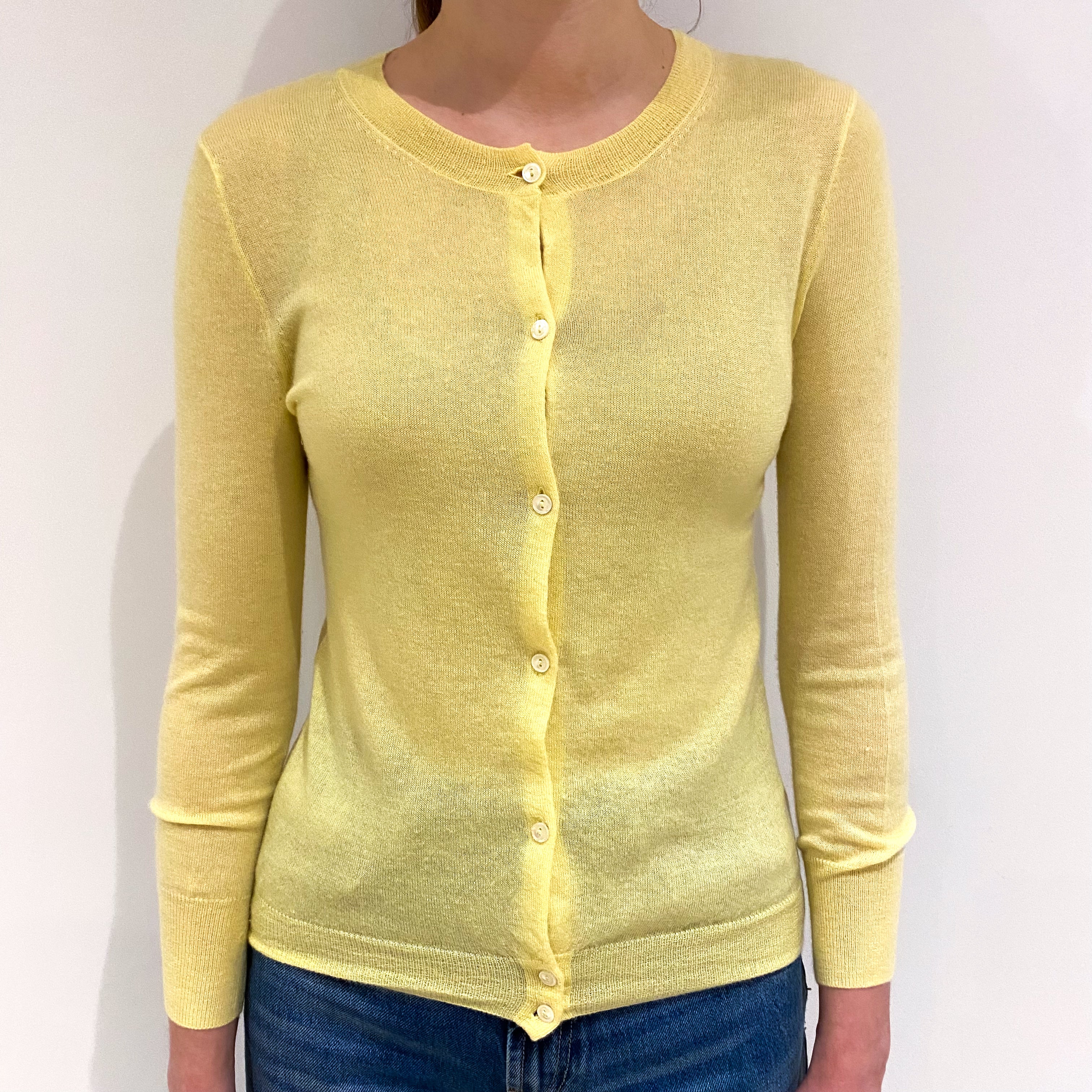 Primrose Yellow Cardigan Extra Small