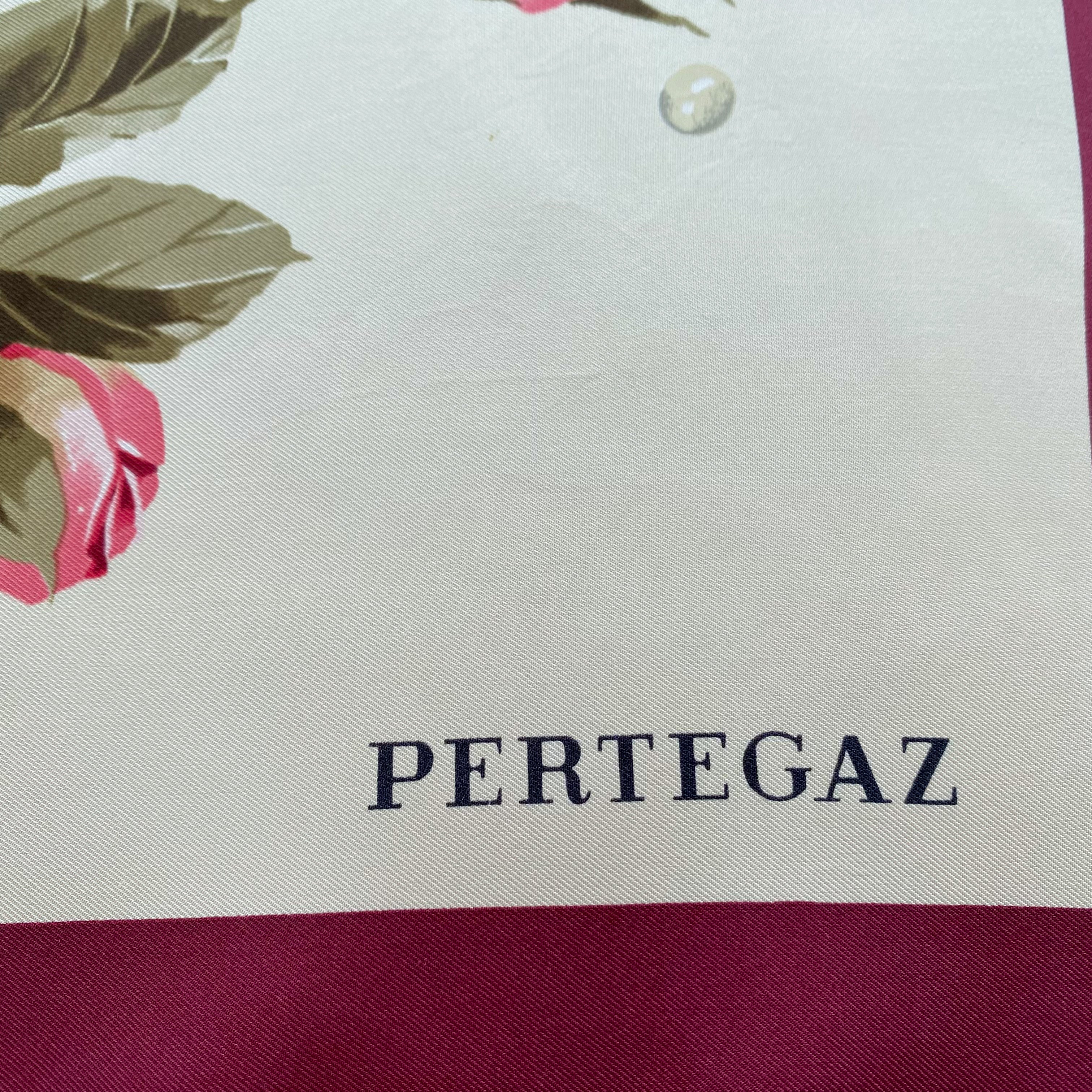 Unworn Pertegaz Italian Silk Scarf