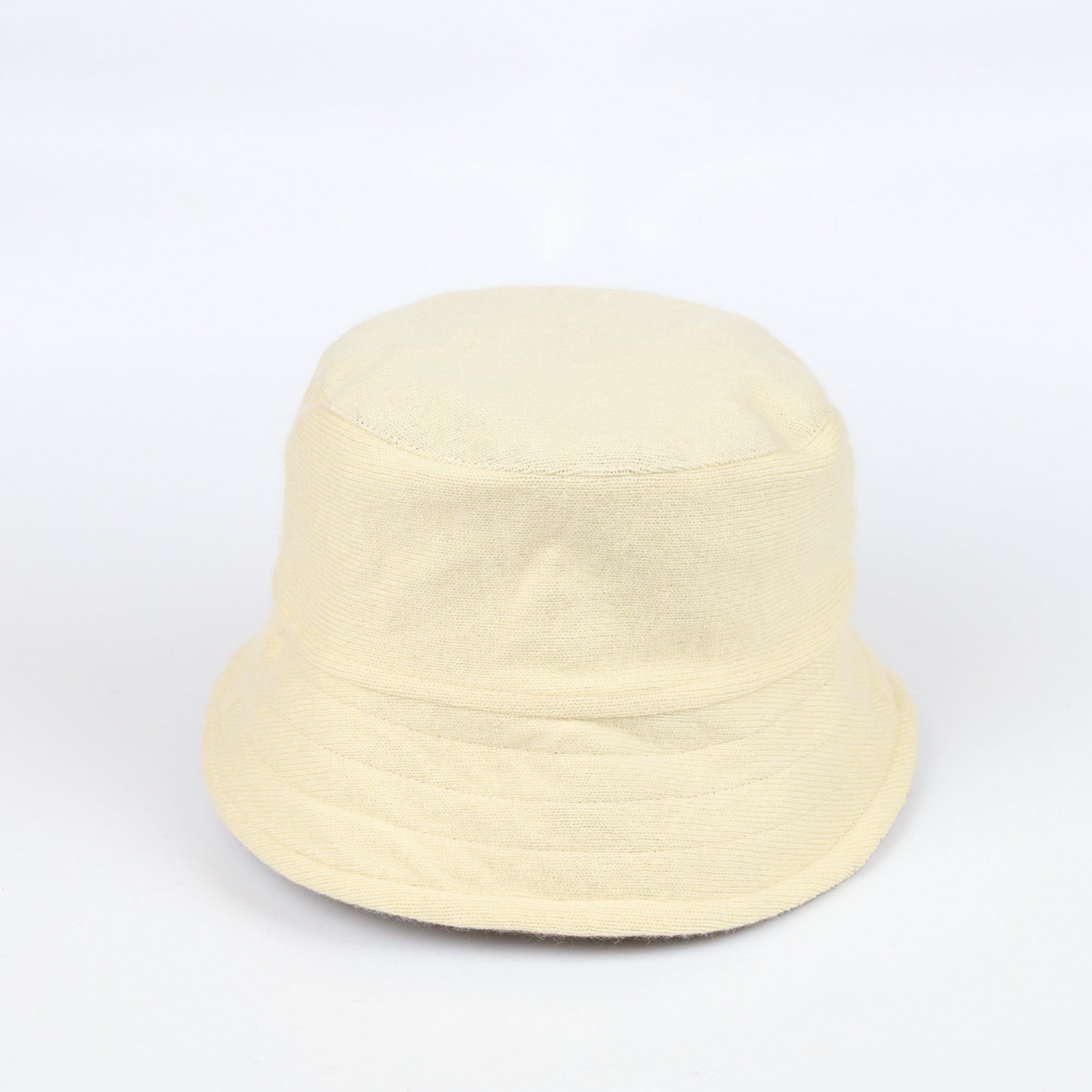 Mink Brown Reversible Cashmere Bucket Hat Medium