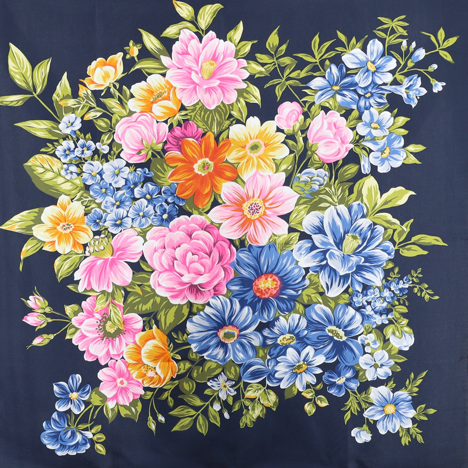 Brand New The Bouquet Silk Scarf