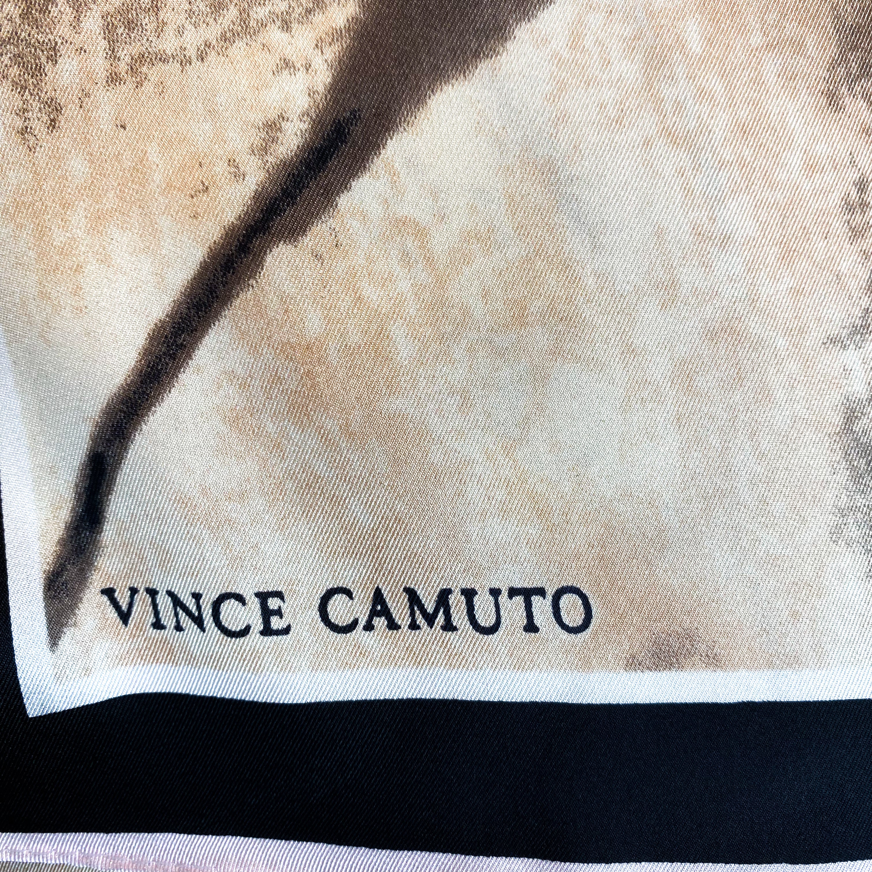 Vince Camuto Designer Silk Scarf