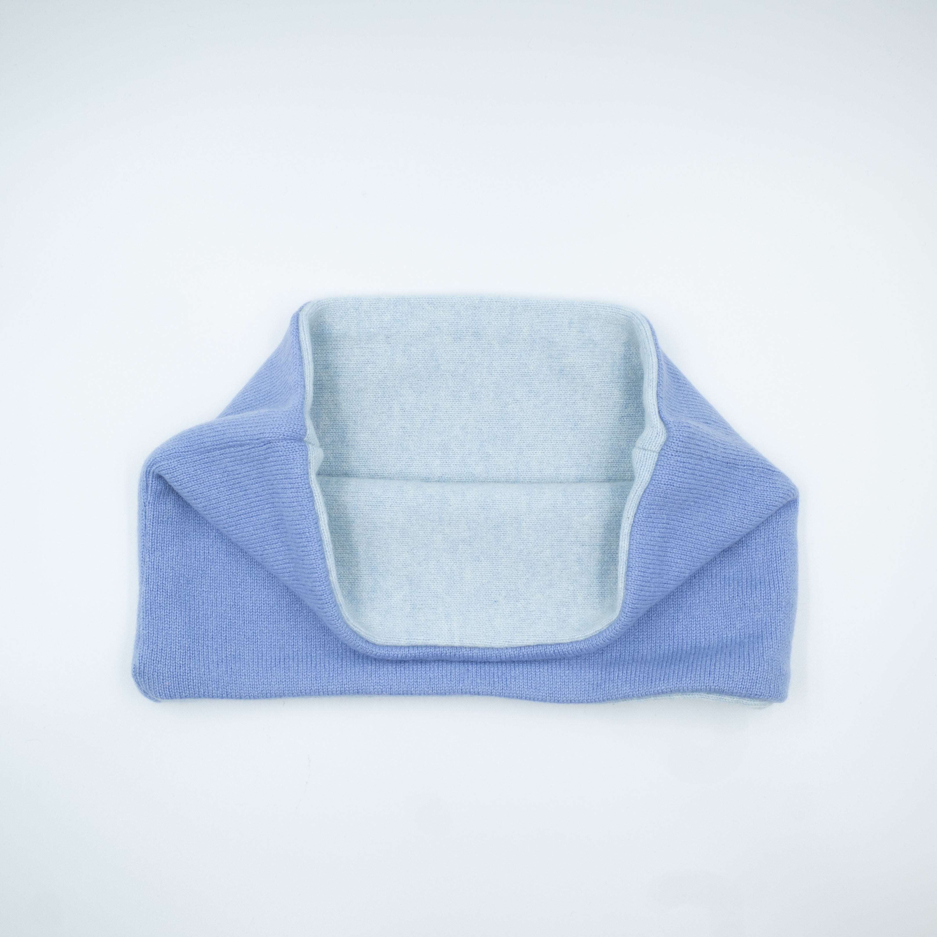 Bluebell and Sky Blue Marl Neck Warmer