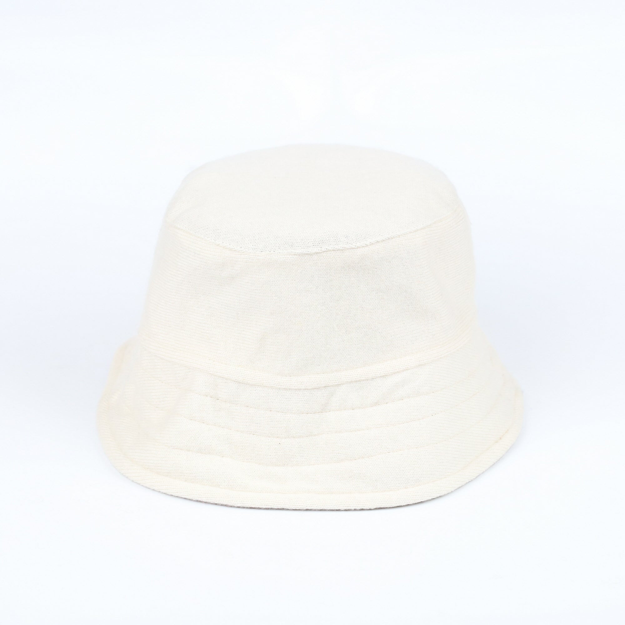 Mink Brown Reversible Cashmere Bucket Hat Medium