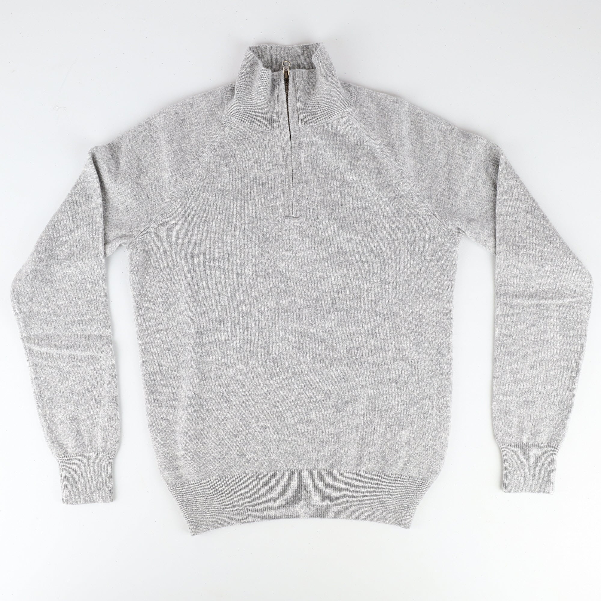 Children’s Smoke Grey Quarter Zip Jumper Age 8