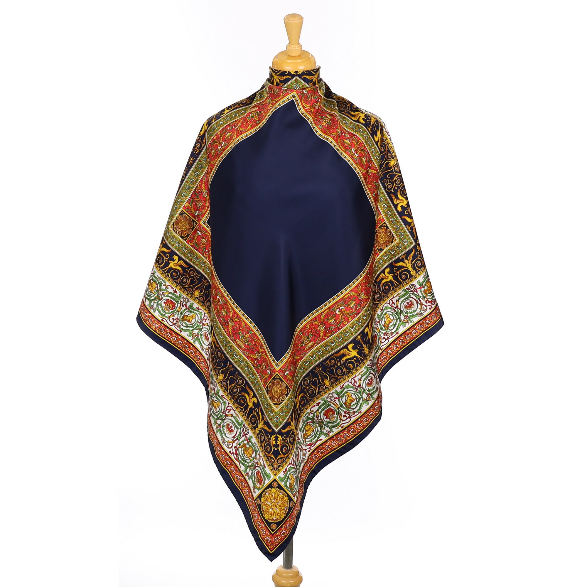 Past Times Ornate Silk Scarf