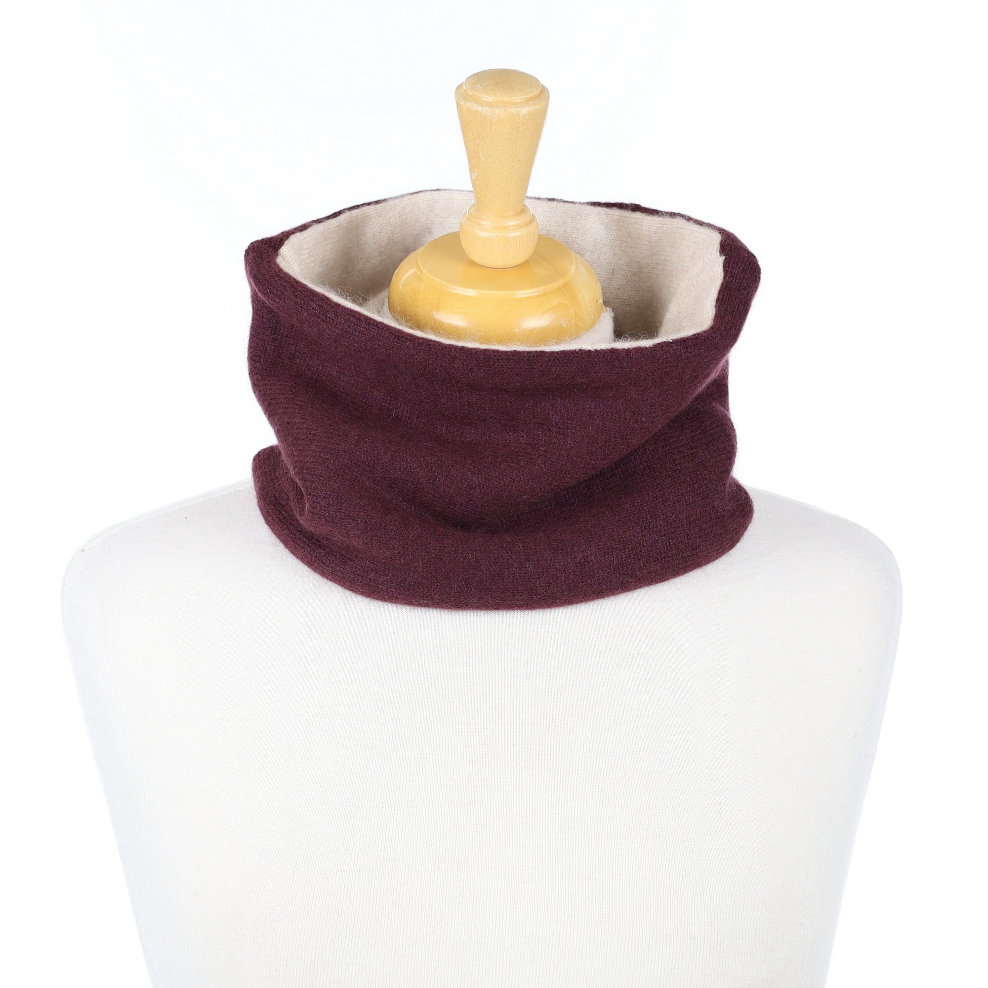 Russet and Oatmeal Neck Warmer