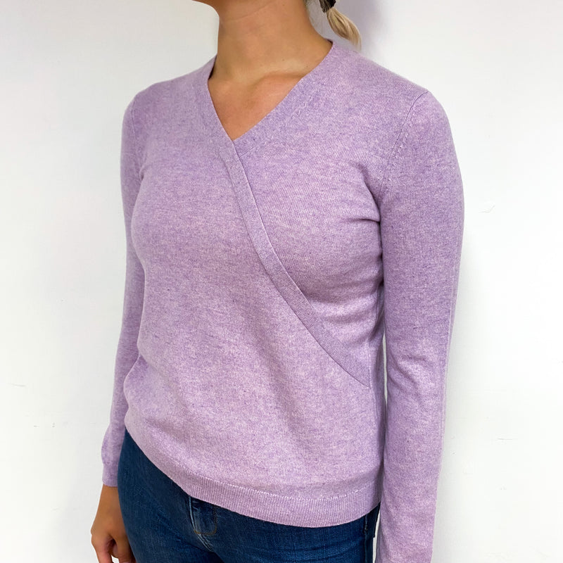 Lilac v neck jumper sale