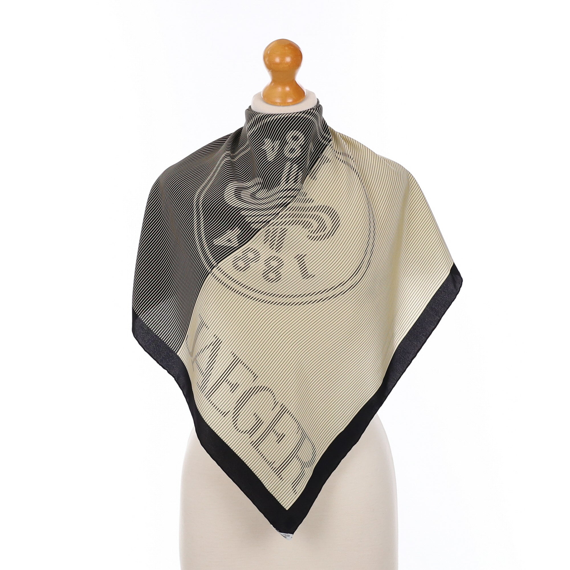 Jaeger Centenary Vintage Silk Scarf