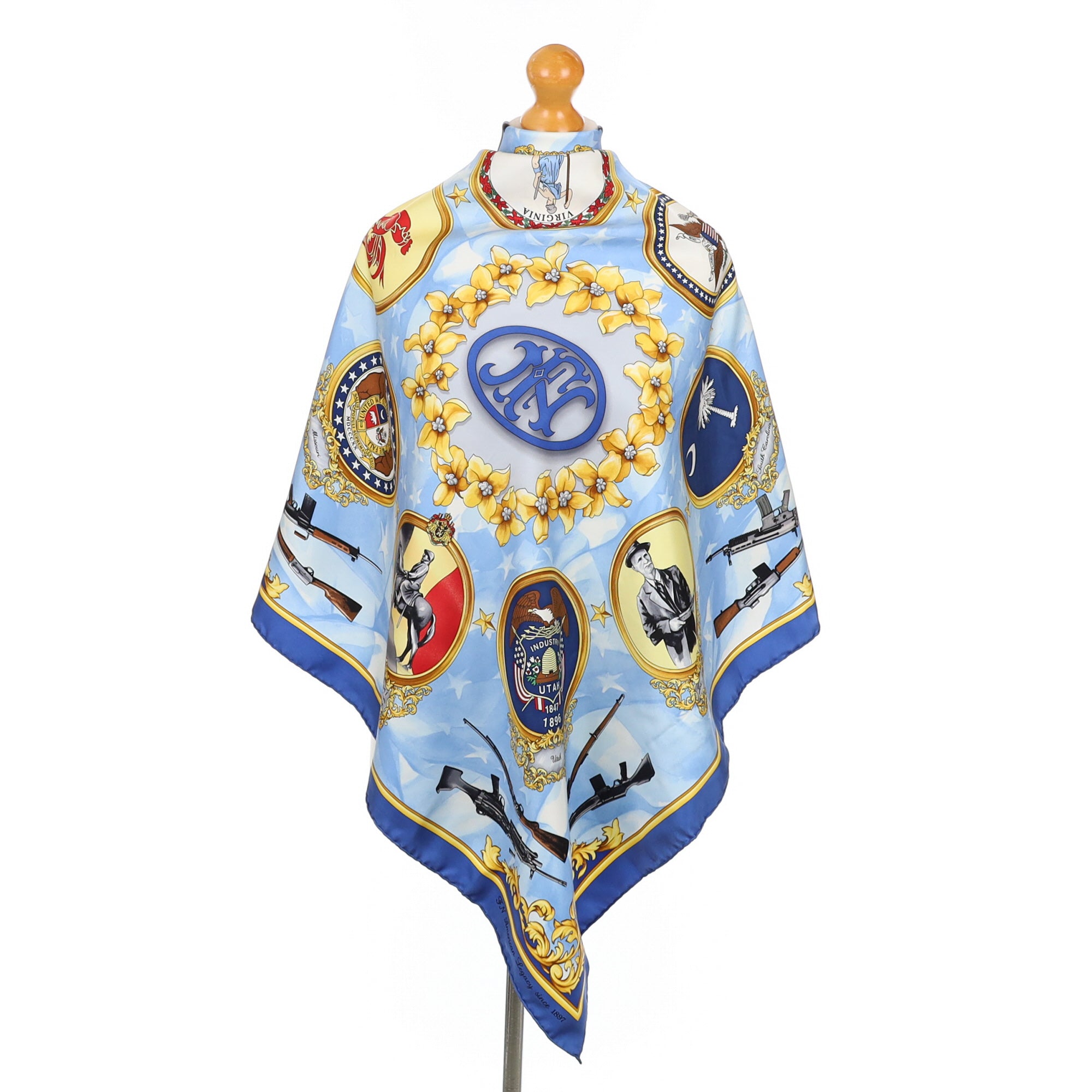 LR Paris American Legacy Silk Scarf