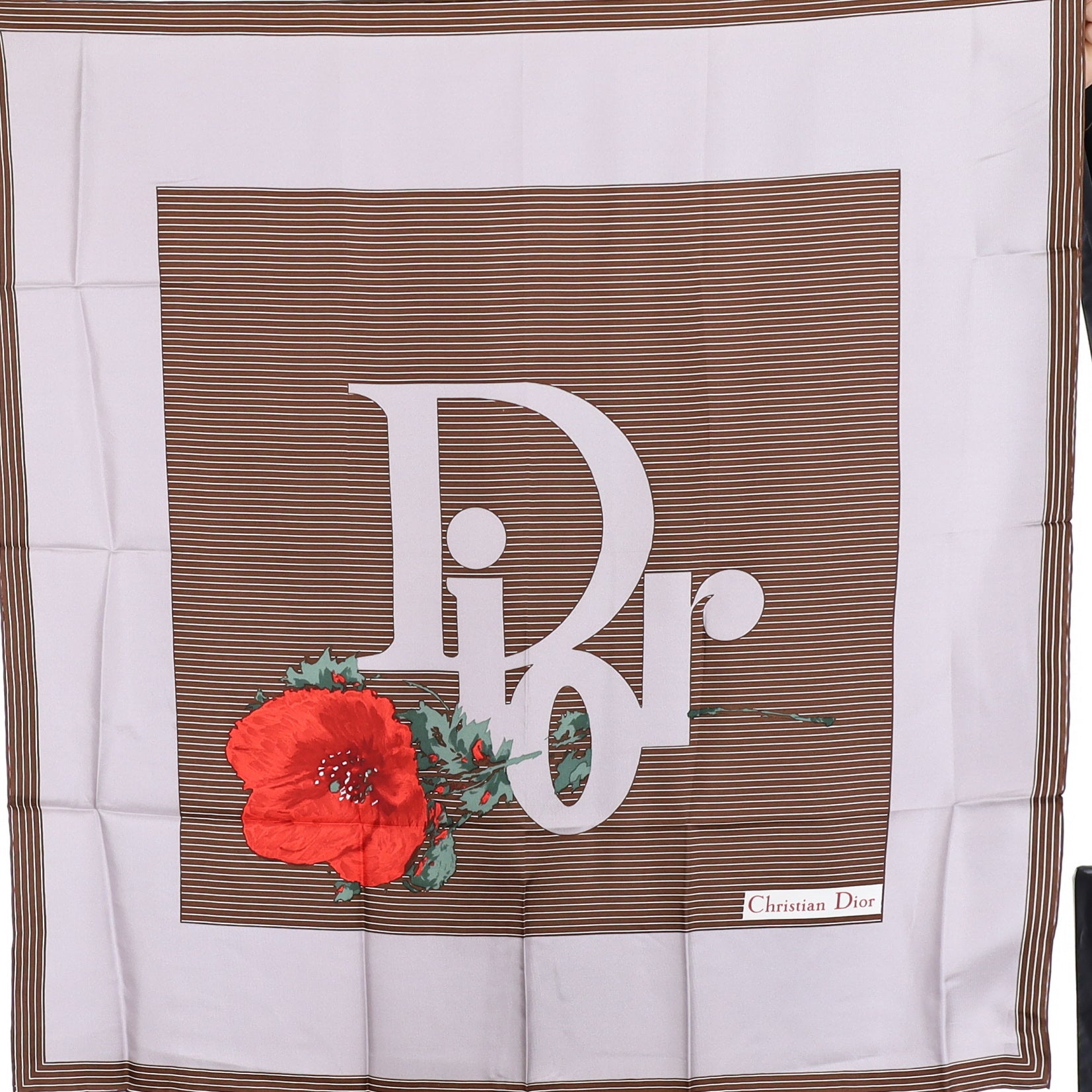 Brand New Christian Dior Vintage Silk Scarf