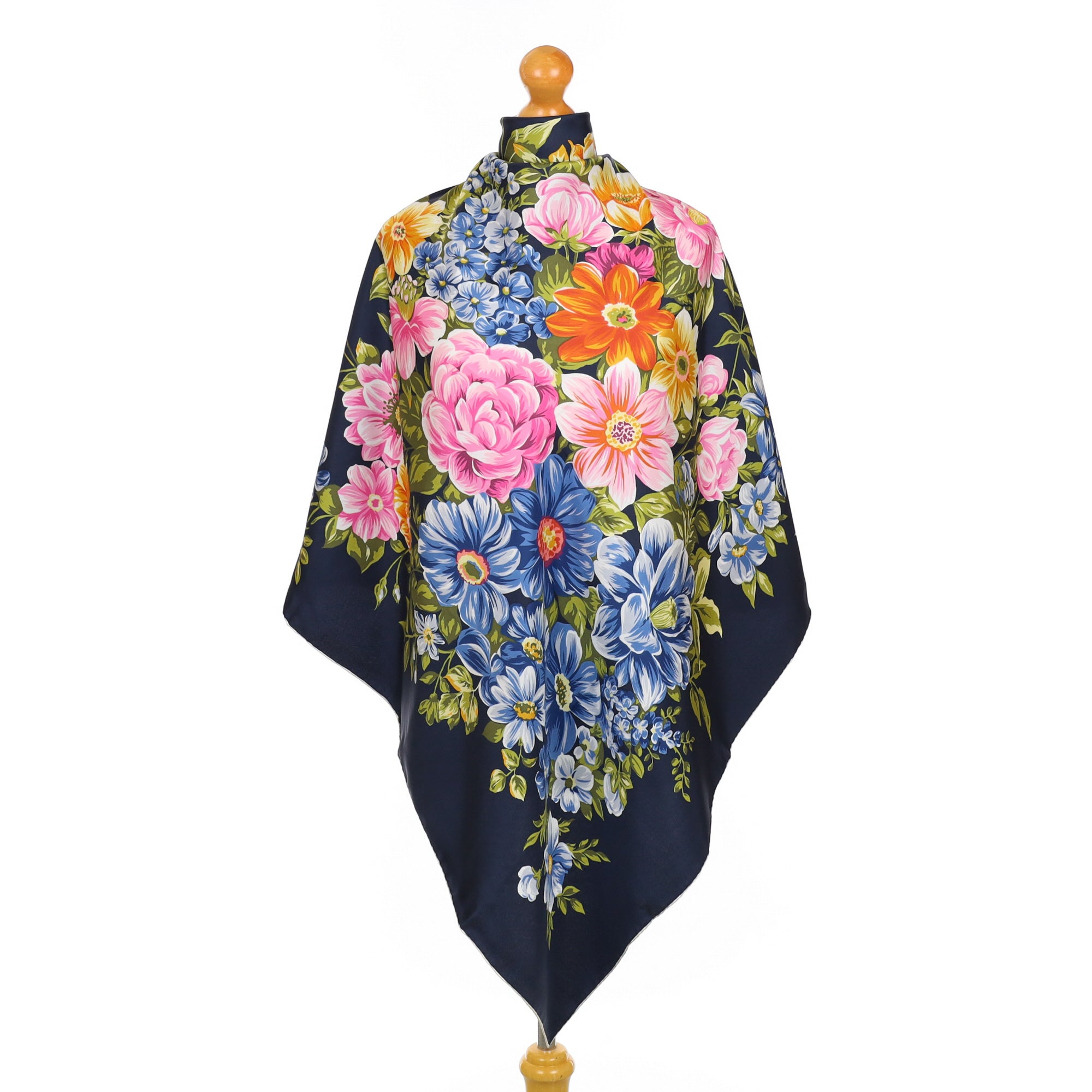 Brand New The Bouquet Silk Scarf