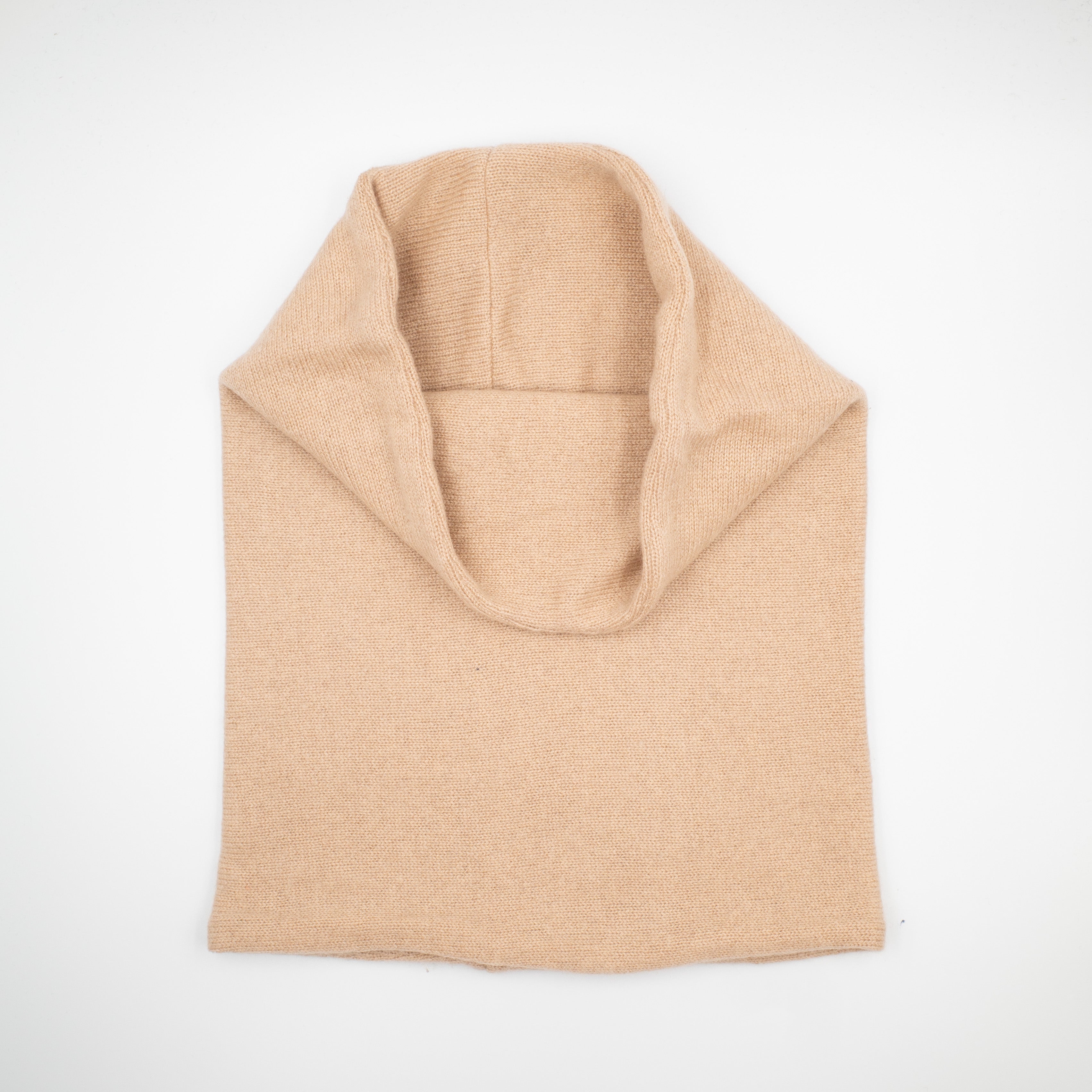 Beige Luxury Double Layered Snood