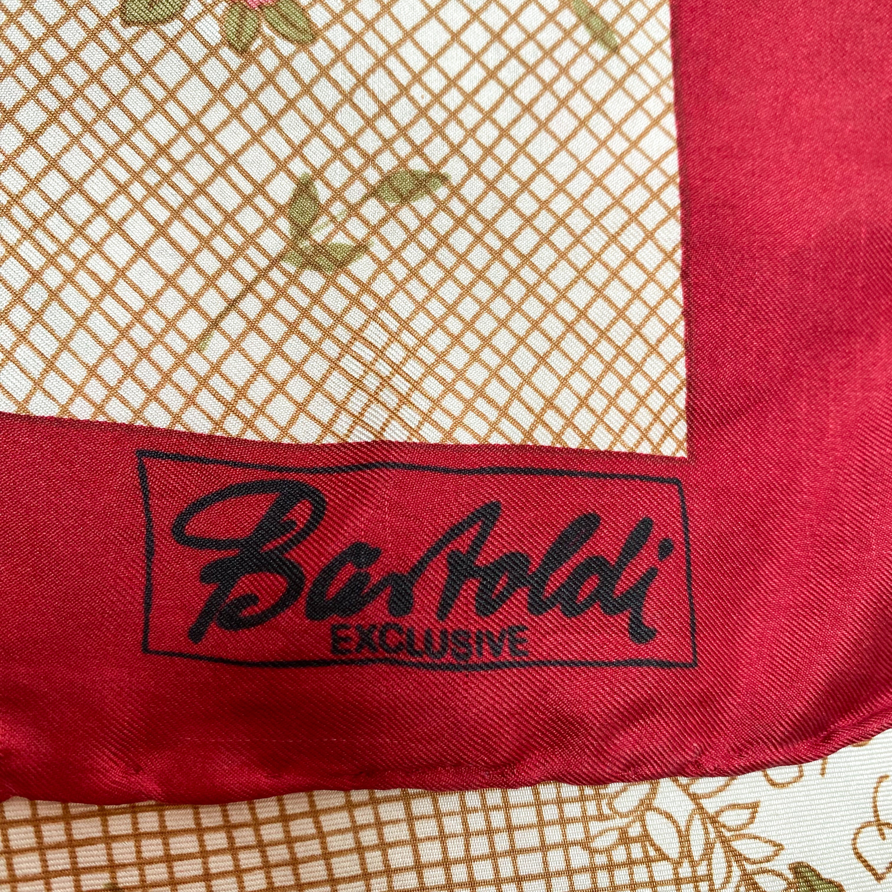 Vintage Bartoldi Silk Scarf