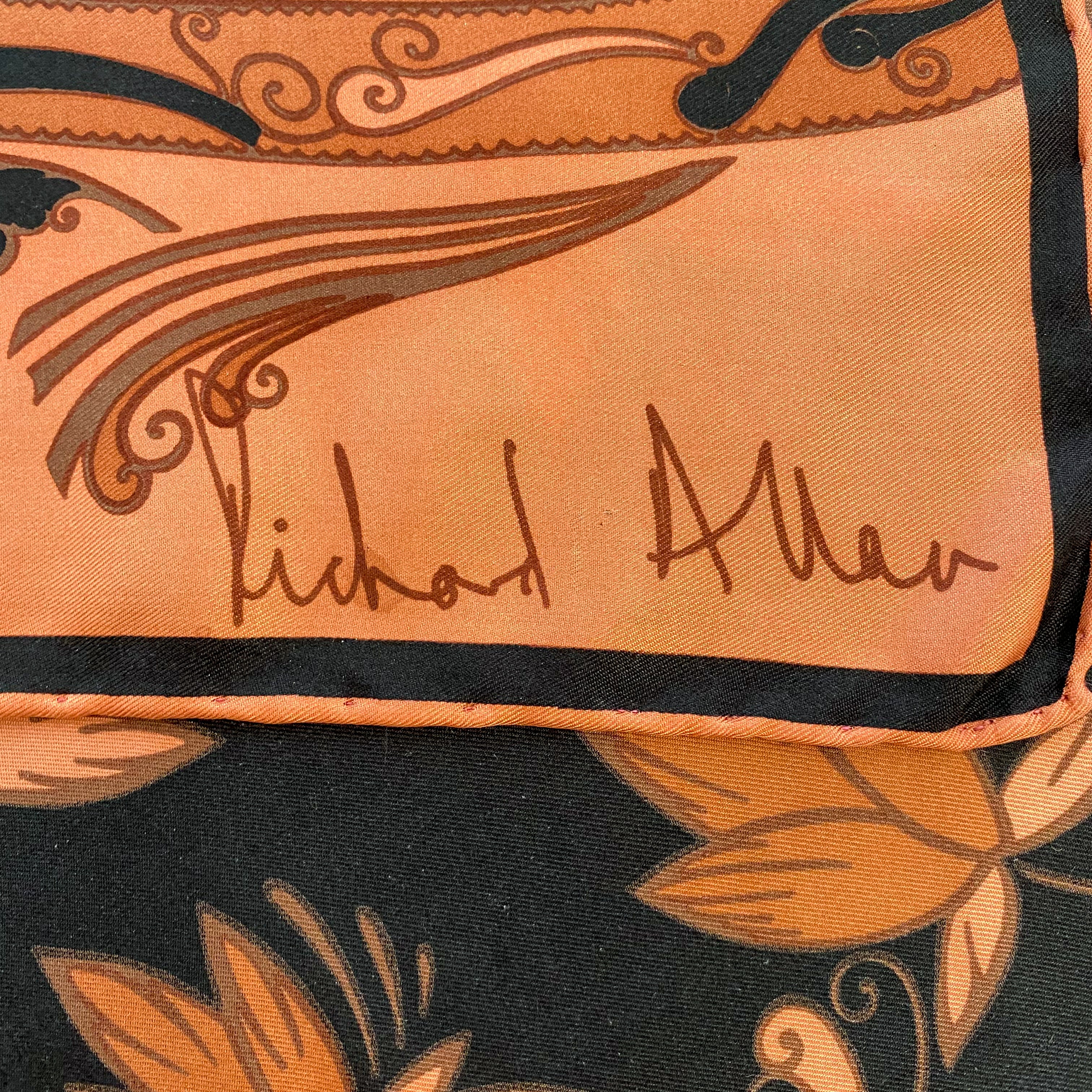 1970’s Richard Allan Silk Scarf