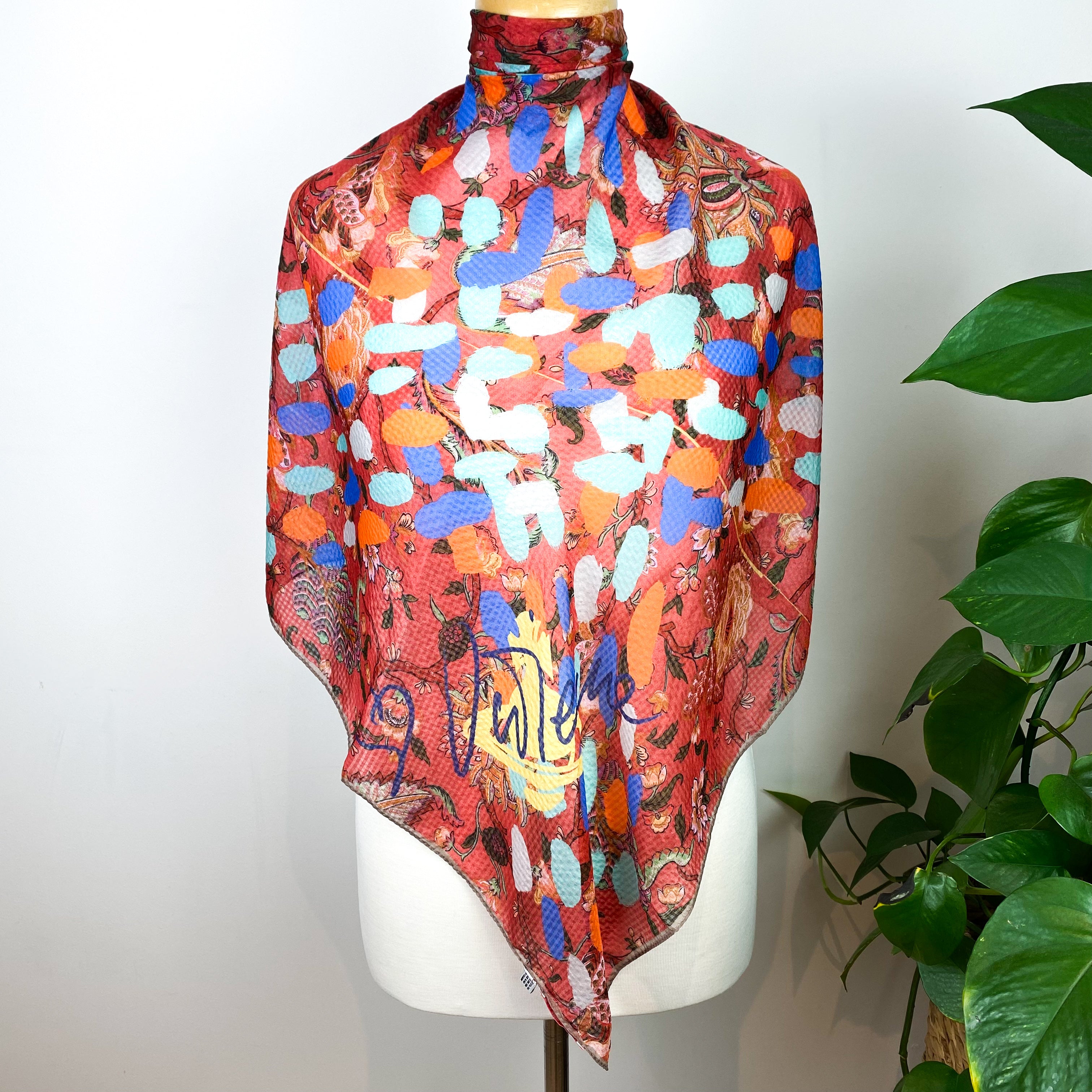 Vivienne Westwood Designer Silk Scarf