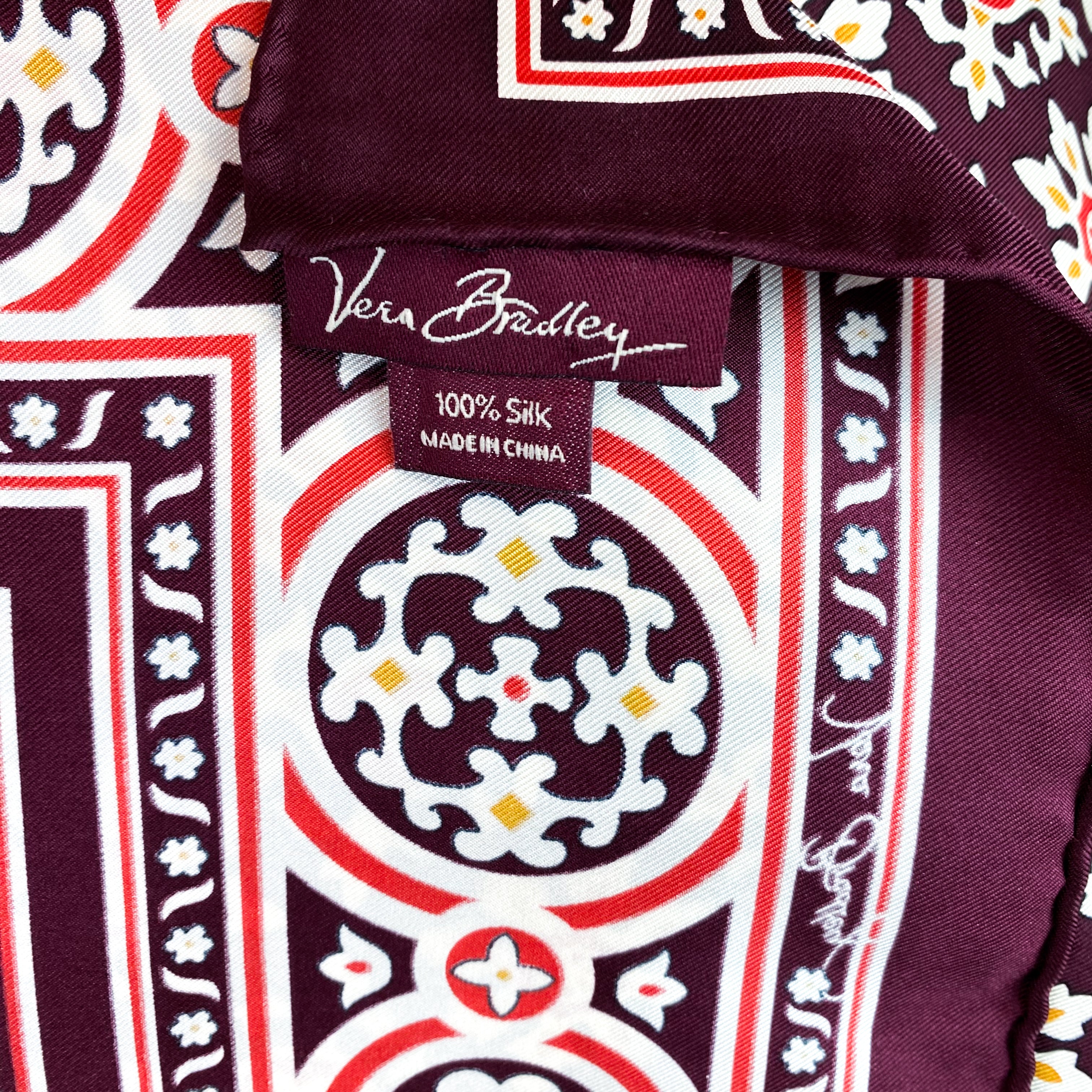 Vera Bradley Silk Scarf