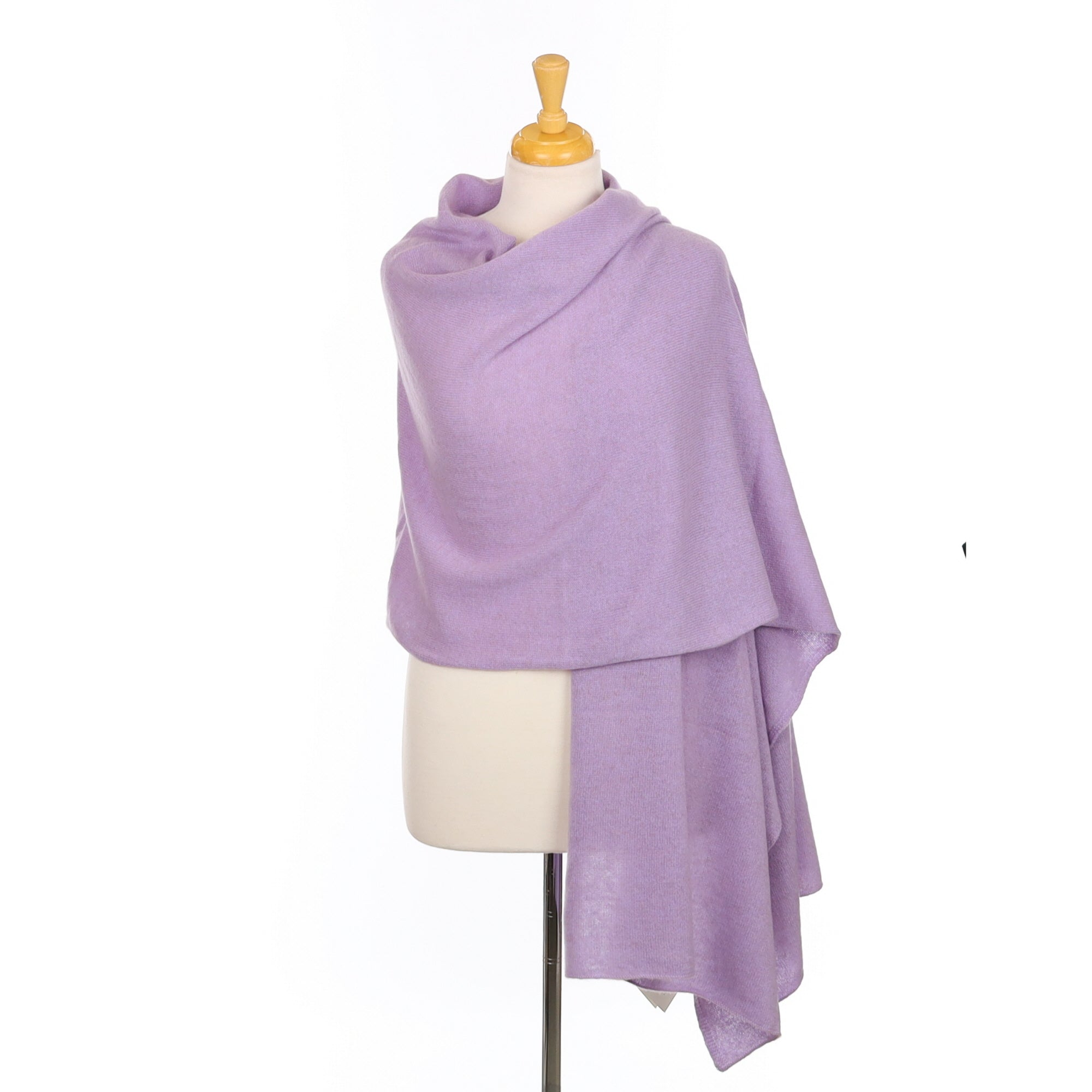 Brand New Lavender Purple Cashmere Wrap