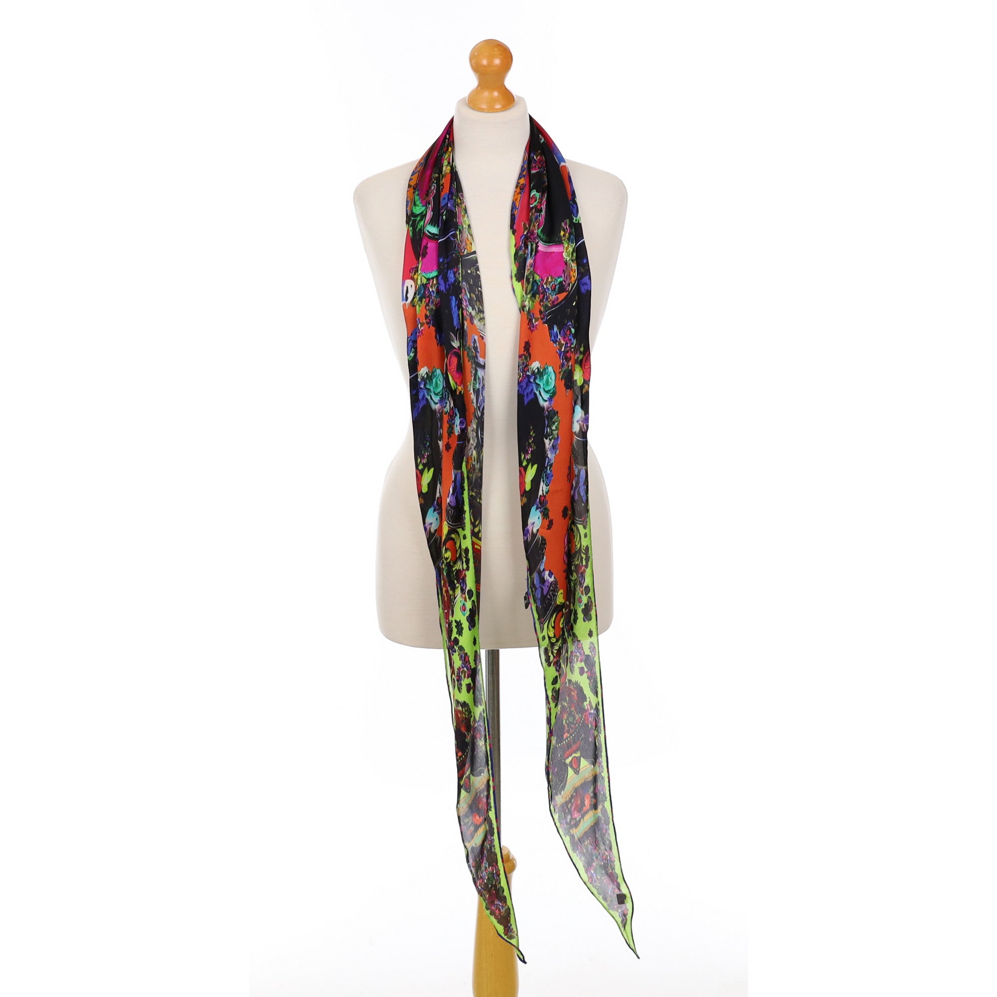 Brand New Jane Carr Silk Scarf