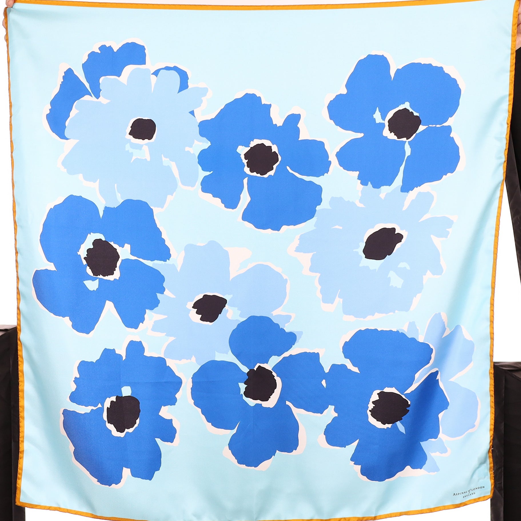 Pristine Aspinal Floral Silk Scarf