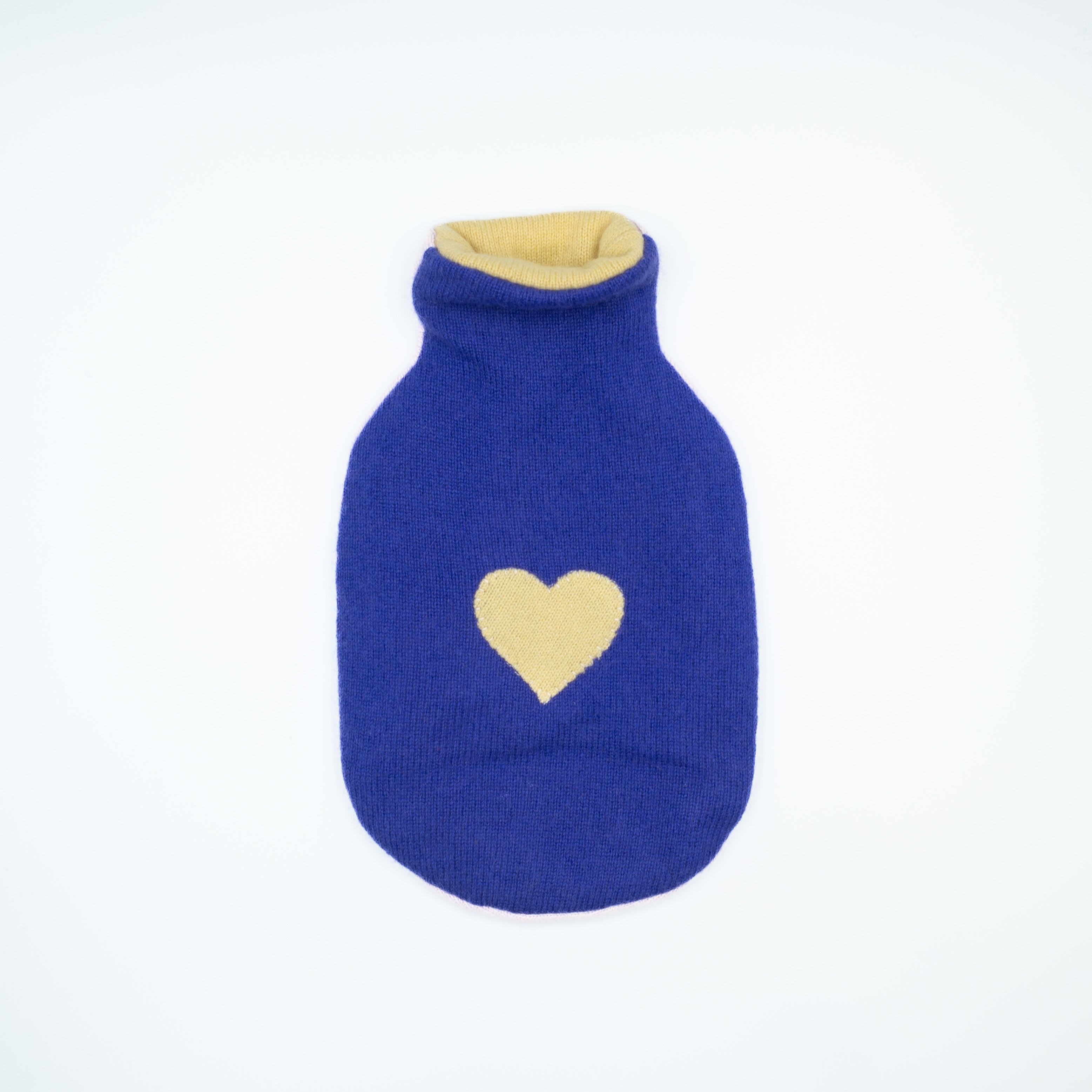 Violet Purple Cashmere Small Hot Water Bottle