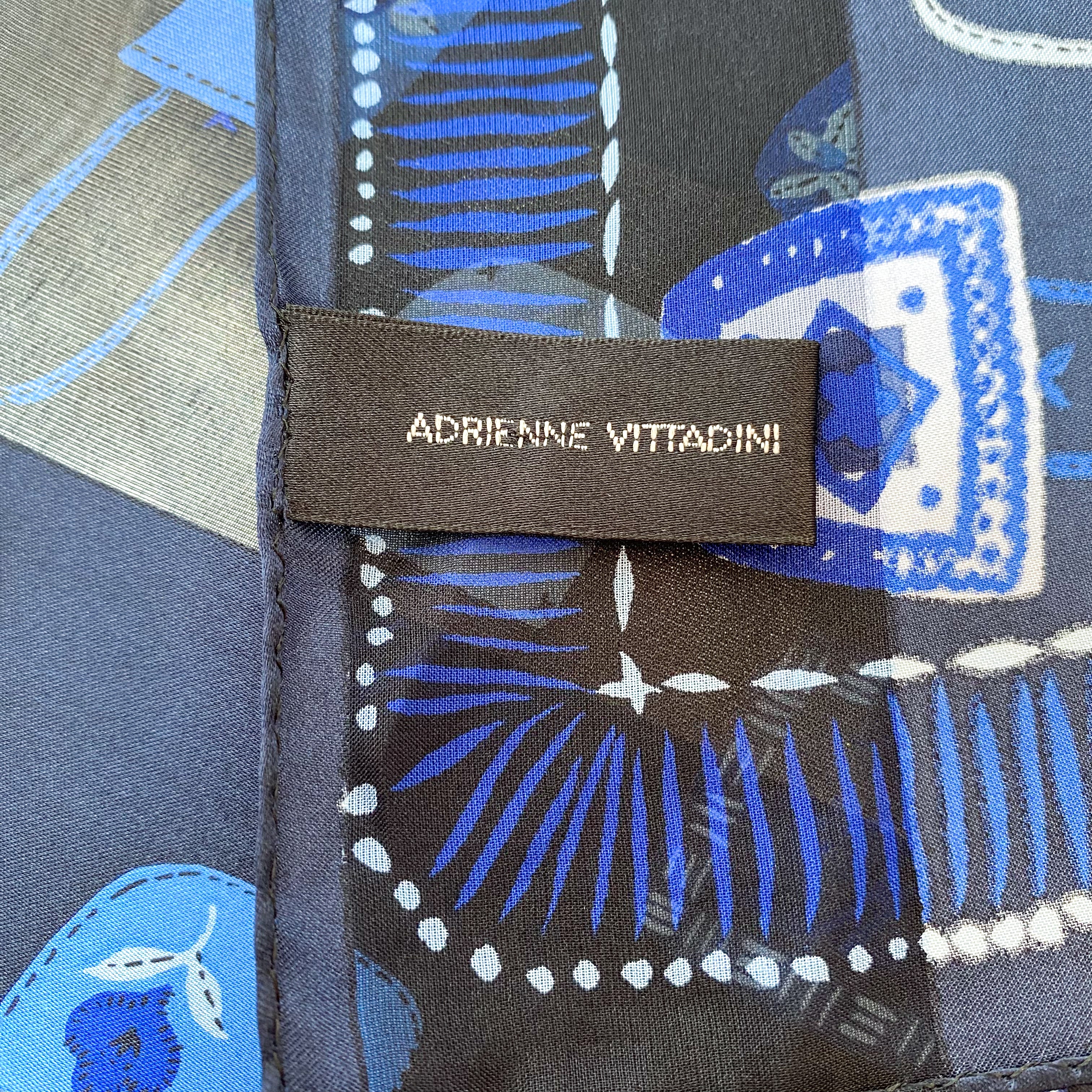 Adrienne Vittadini Silk Scarf