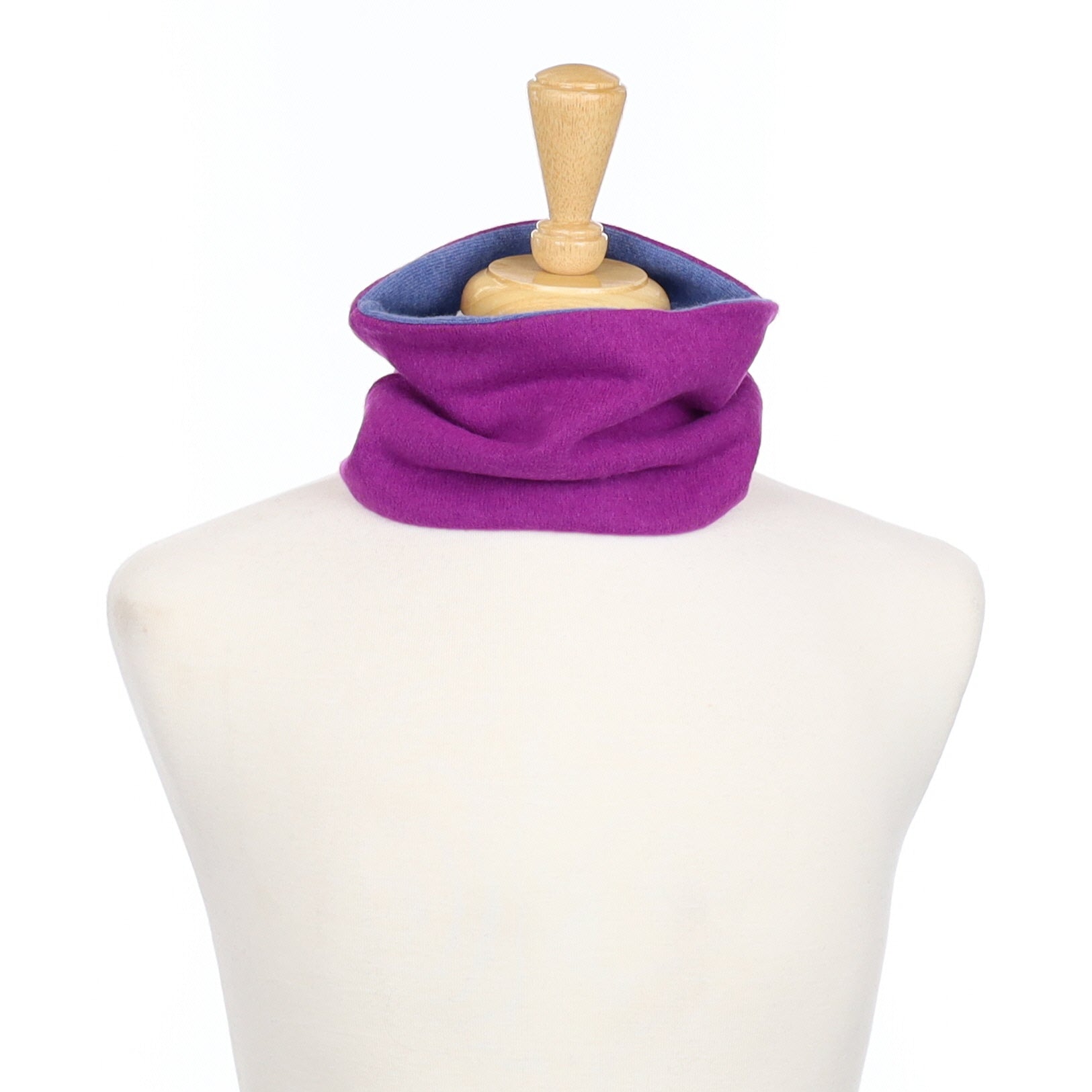 Viola and Denim Blue Neck Warmer