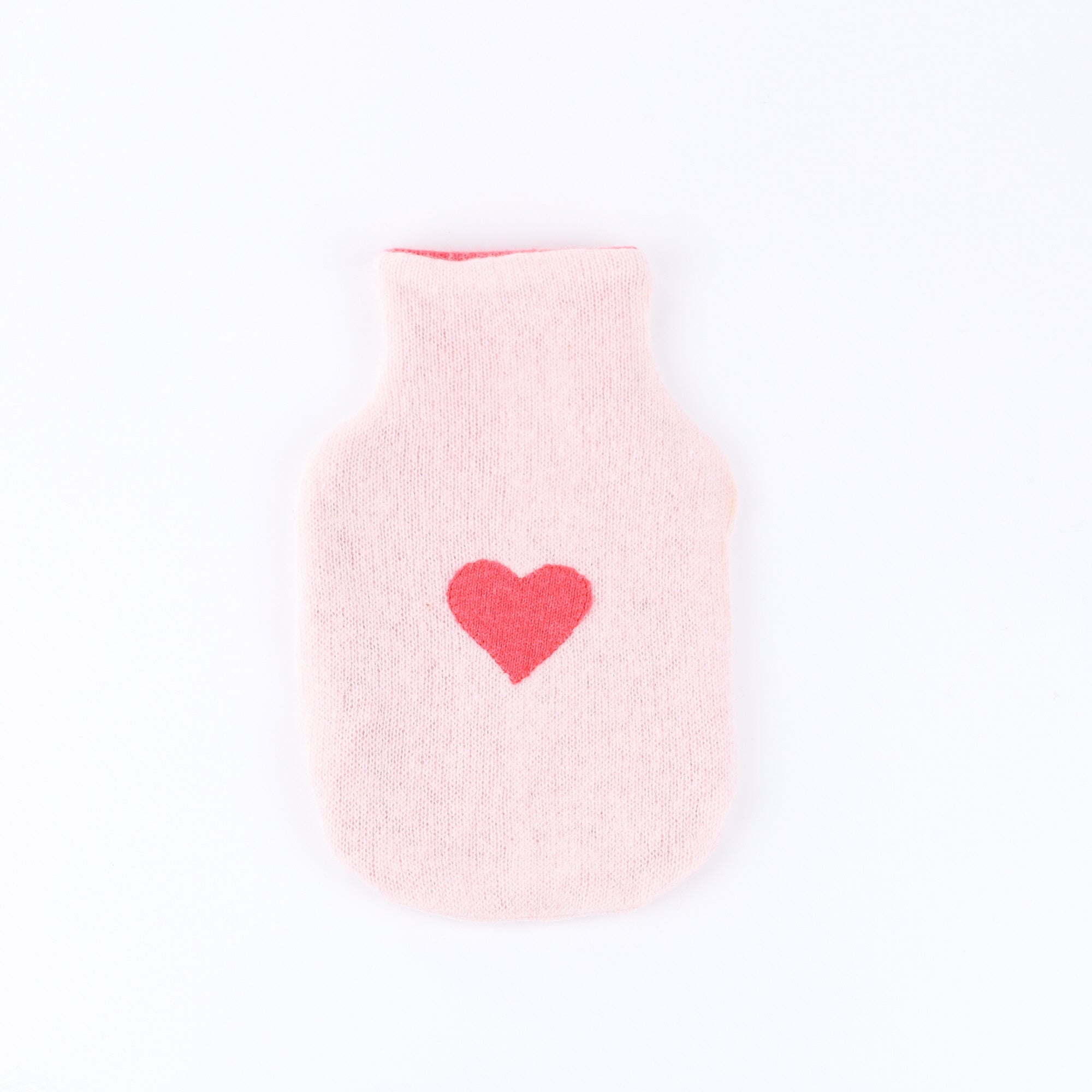 Ice Pink Cashmere Small Hot Water Bottle