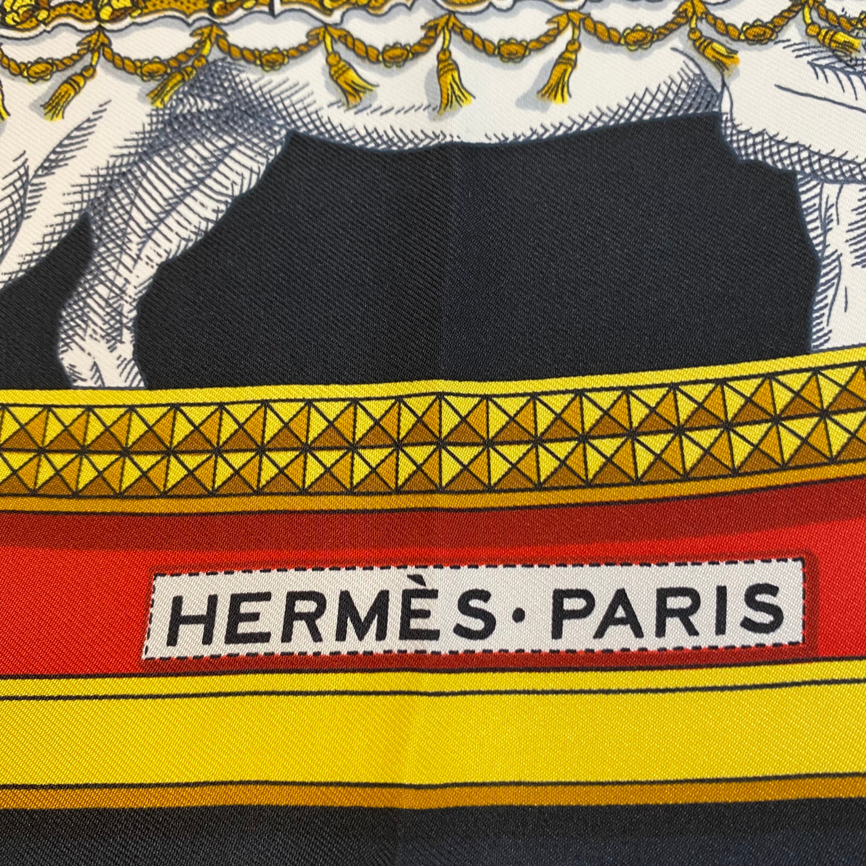 Hermès Grand Apparat Silk Scarf