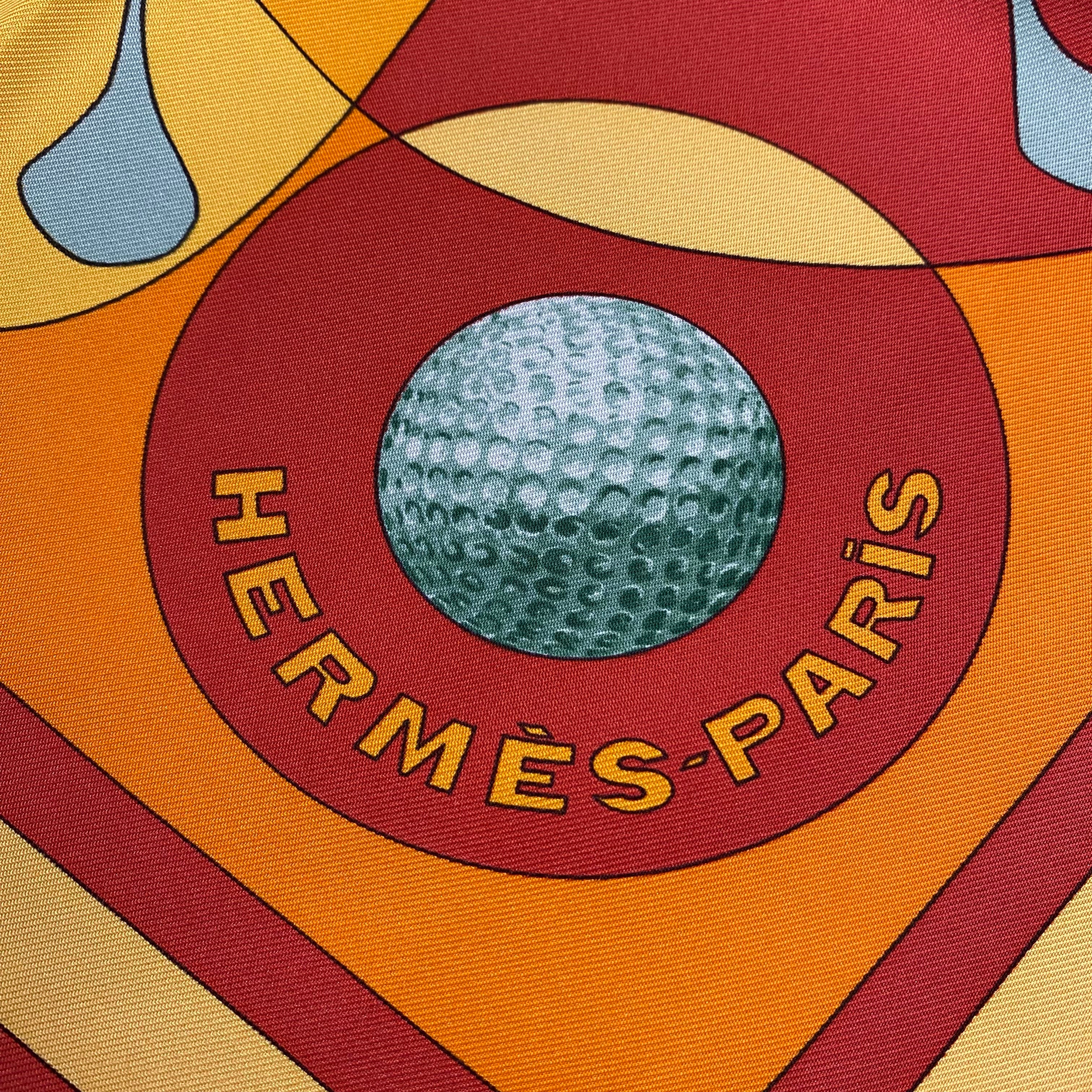 Immaculate Hermès Swing Silk Scarf