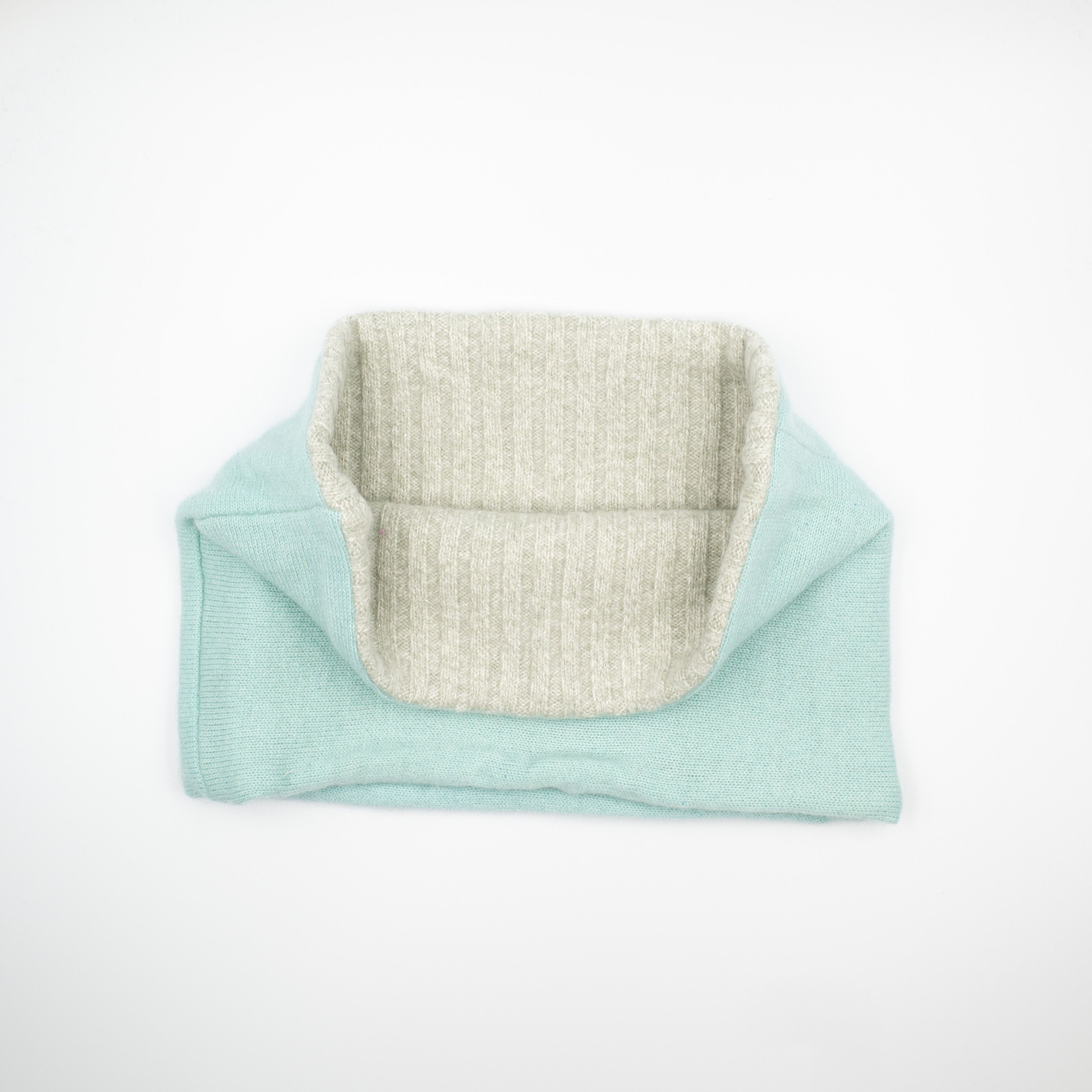 Mint Green and Soft Sage Neck Warmer