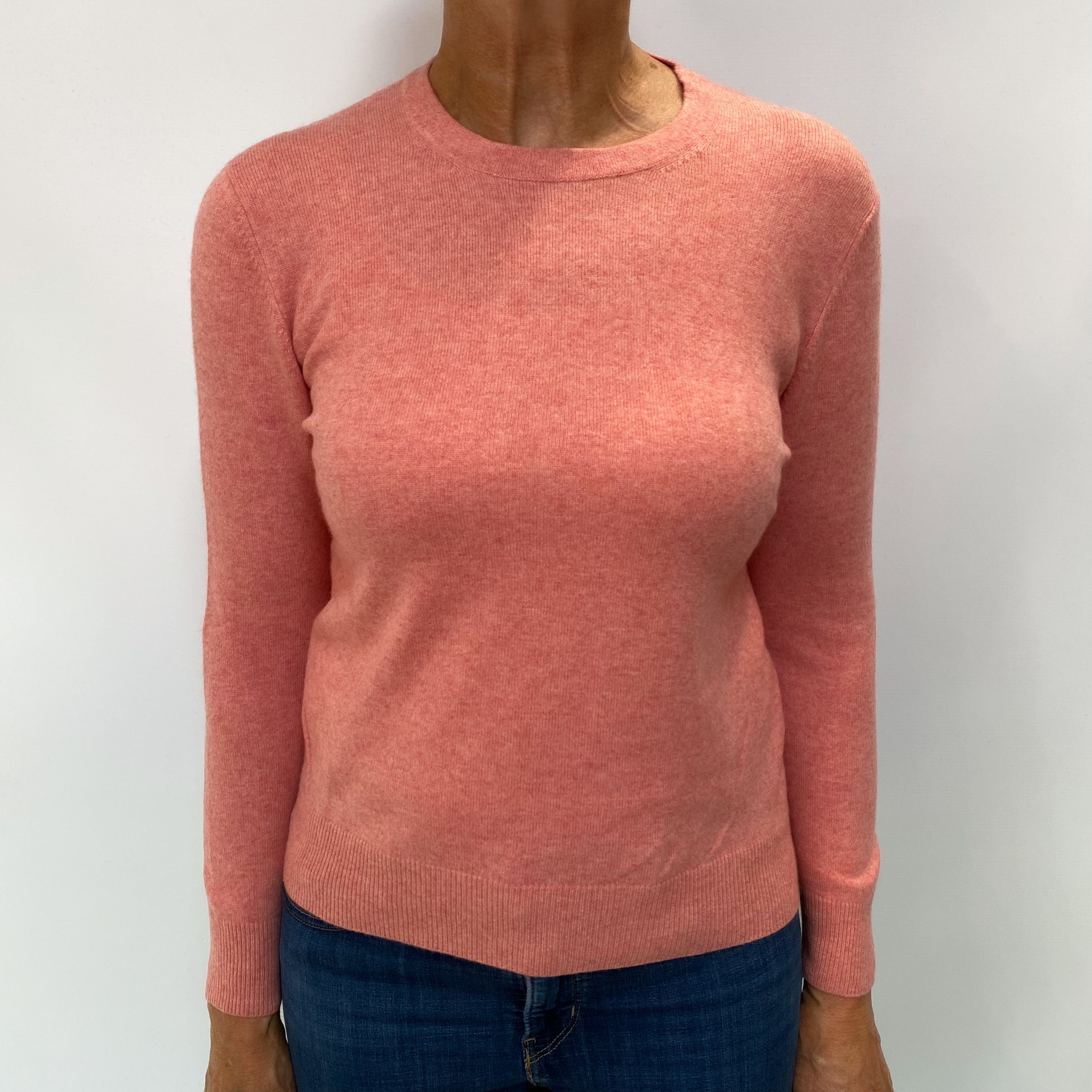 Orange Soda Cashmere Crew Neck Jumper Medium