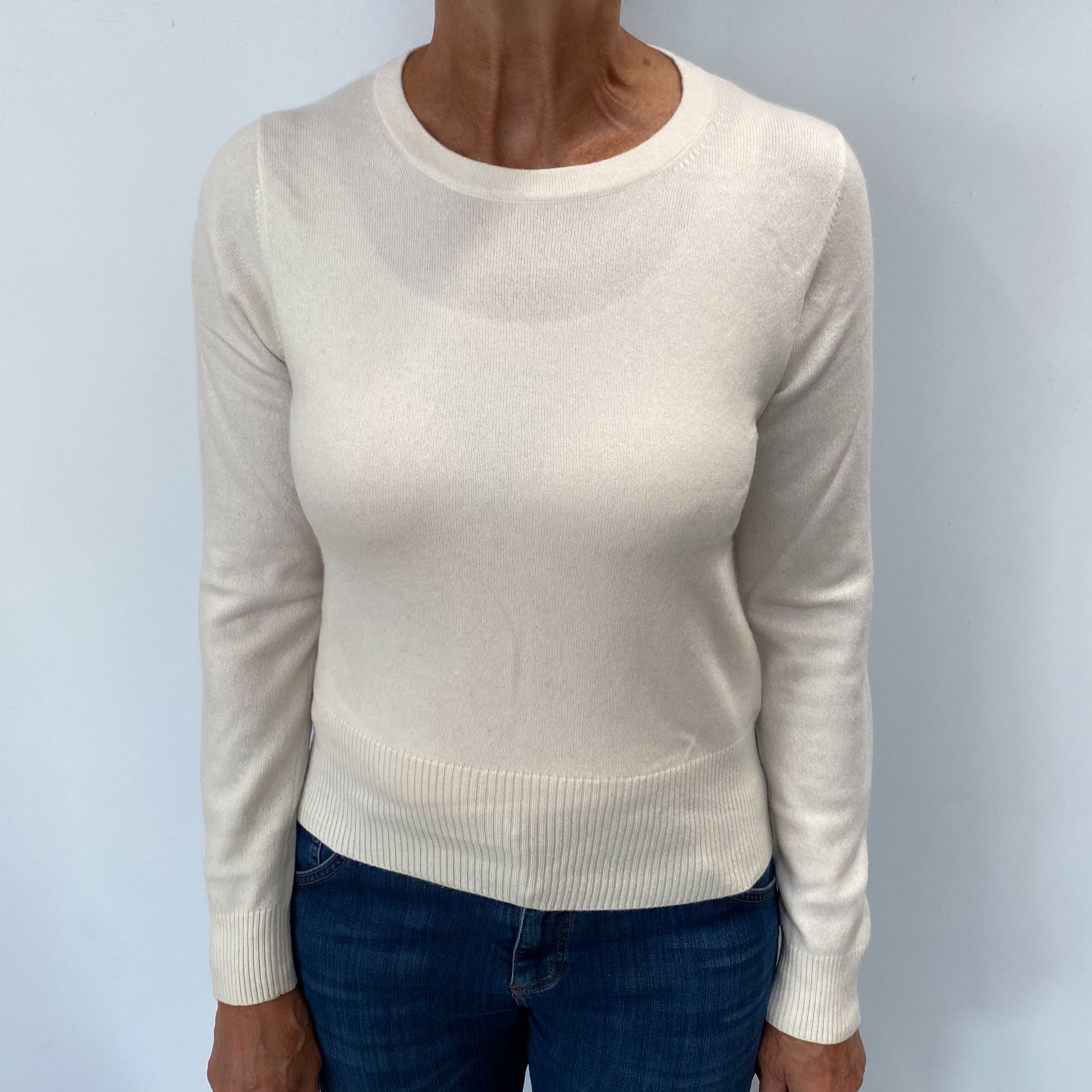 Cashmere Crew Neck Jumper Medium