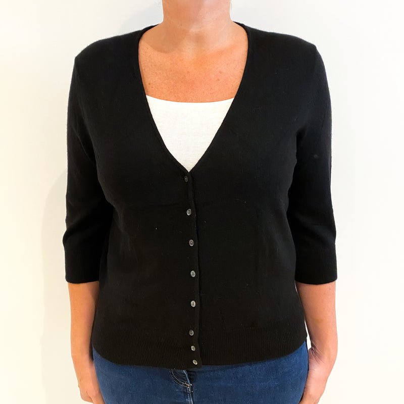 Deep v neck on sale cardigan