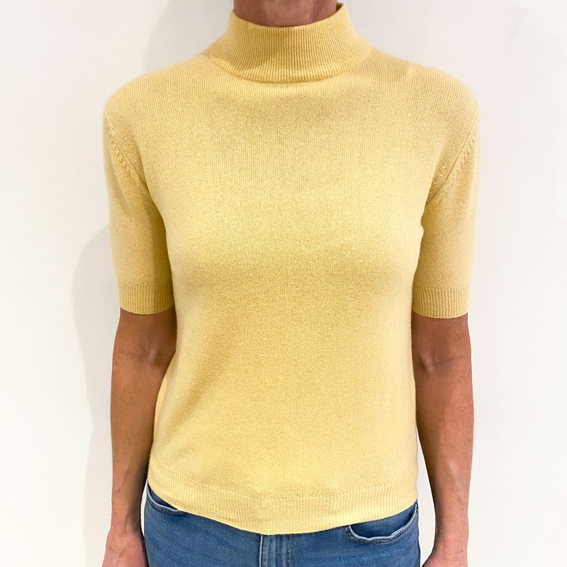 Short sleeve polo neck clearance jumper