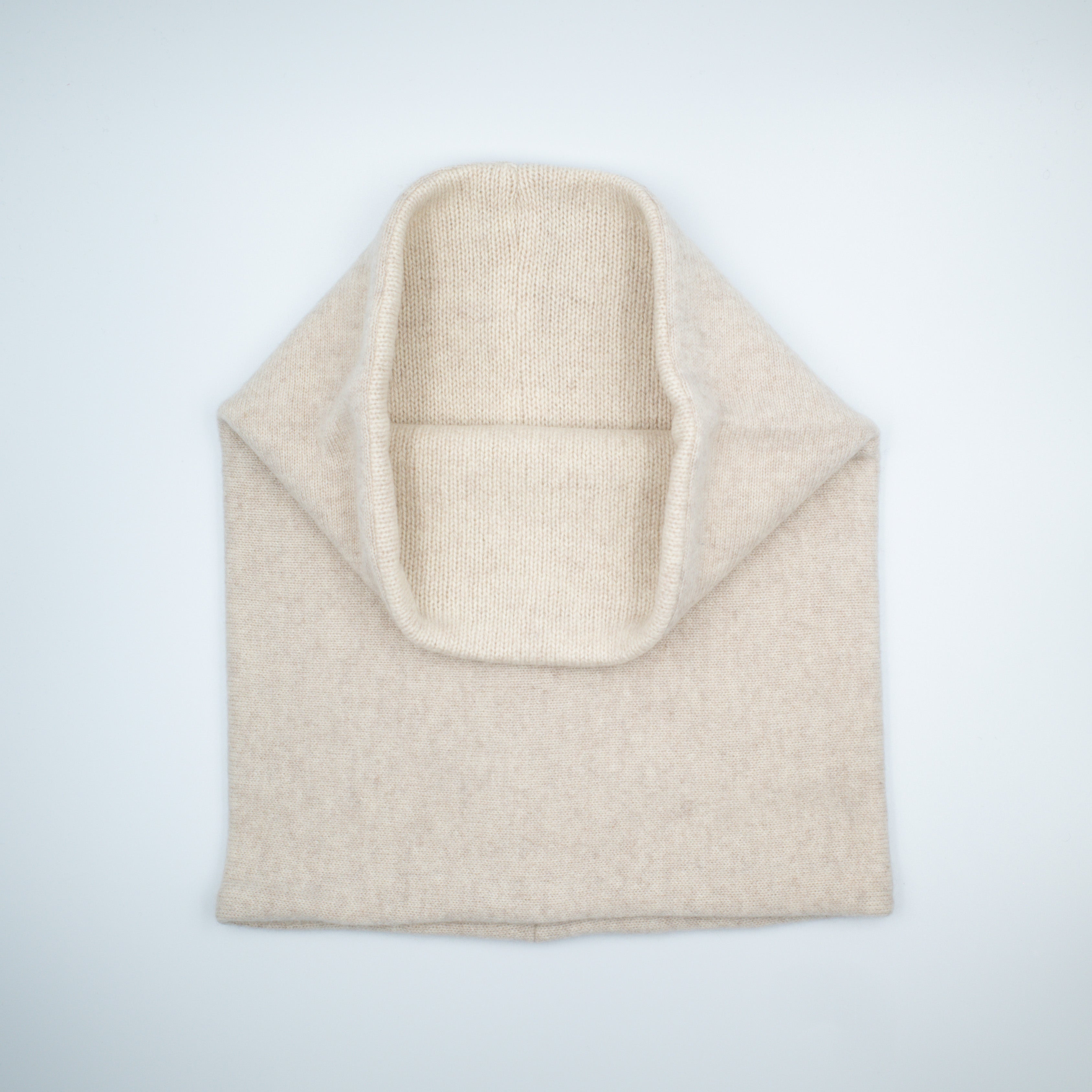 Pale Fawn and Oatmeal Luxury Double Layered Snood