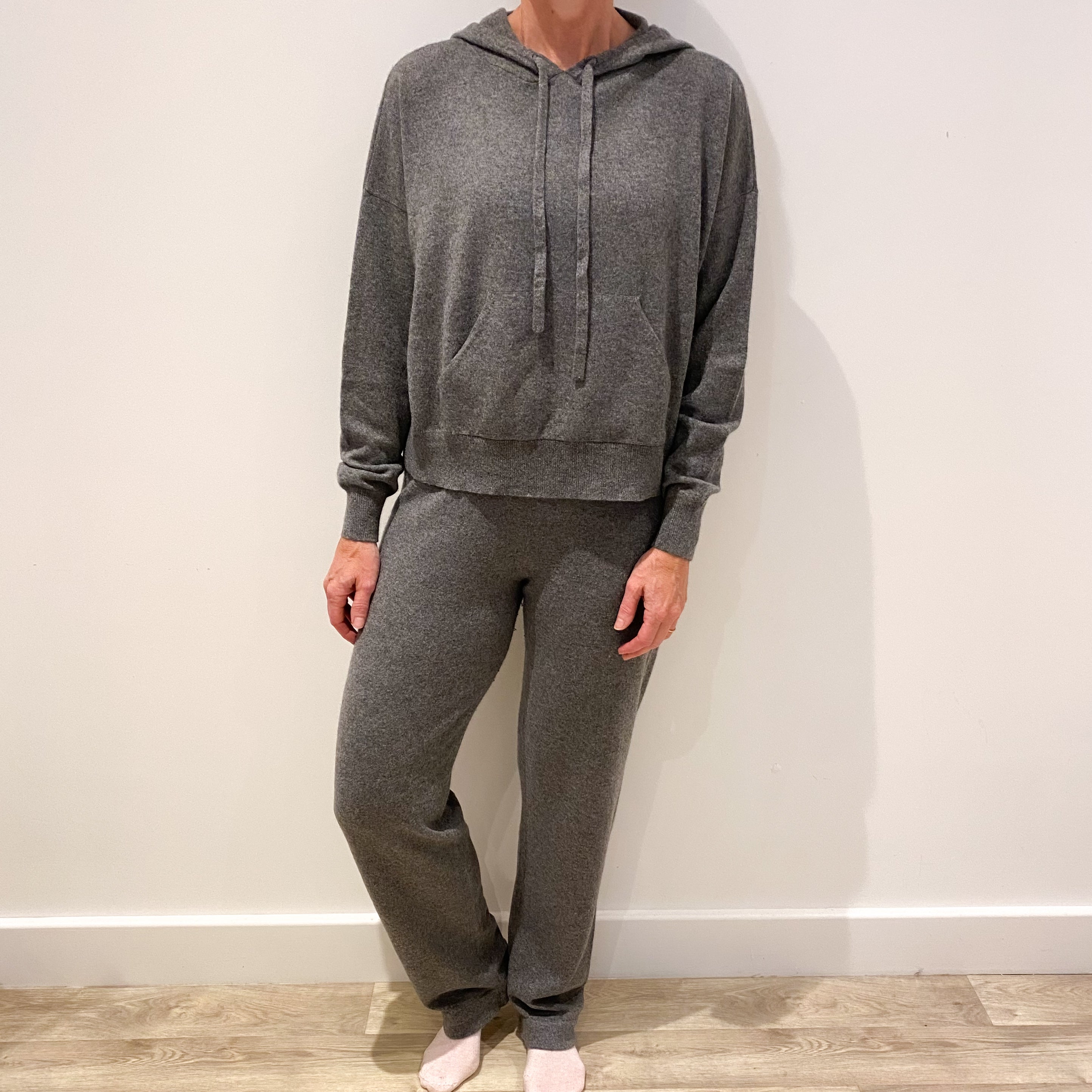 Slate Grey Cashmere Lounge Suit Small