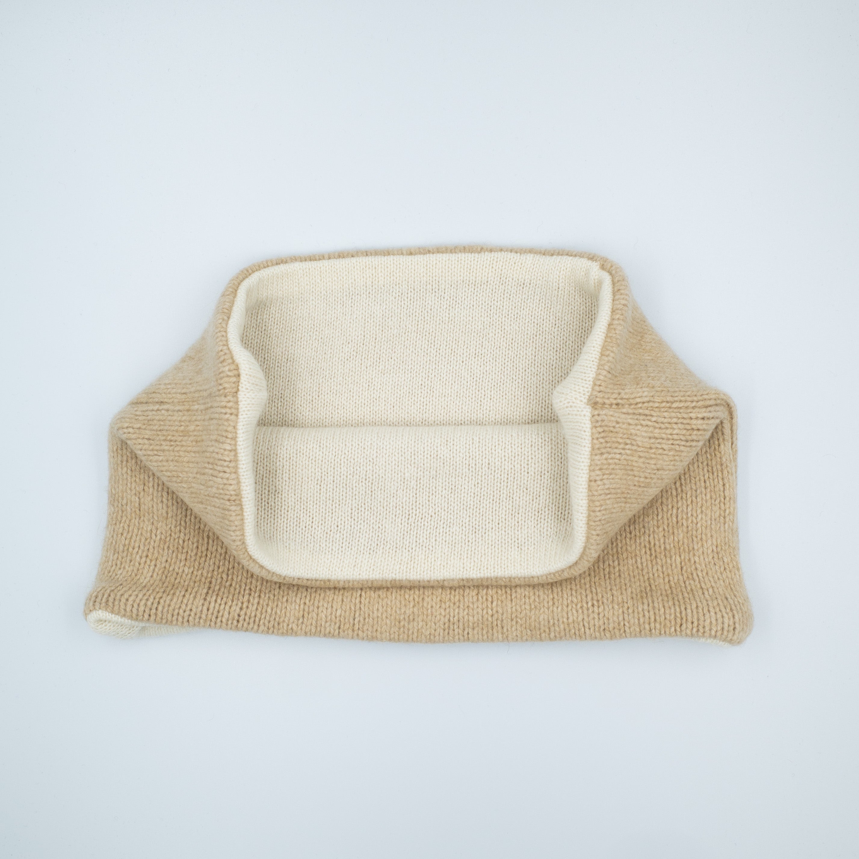 Warm Cream and Honey Beige Neck Warmer