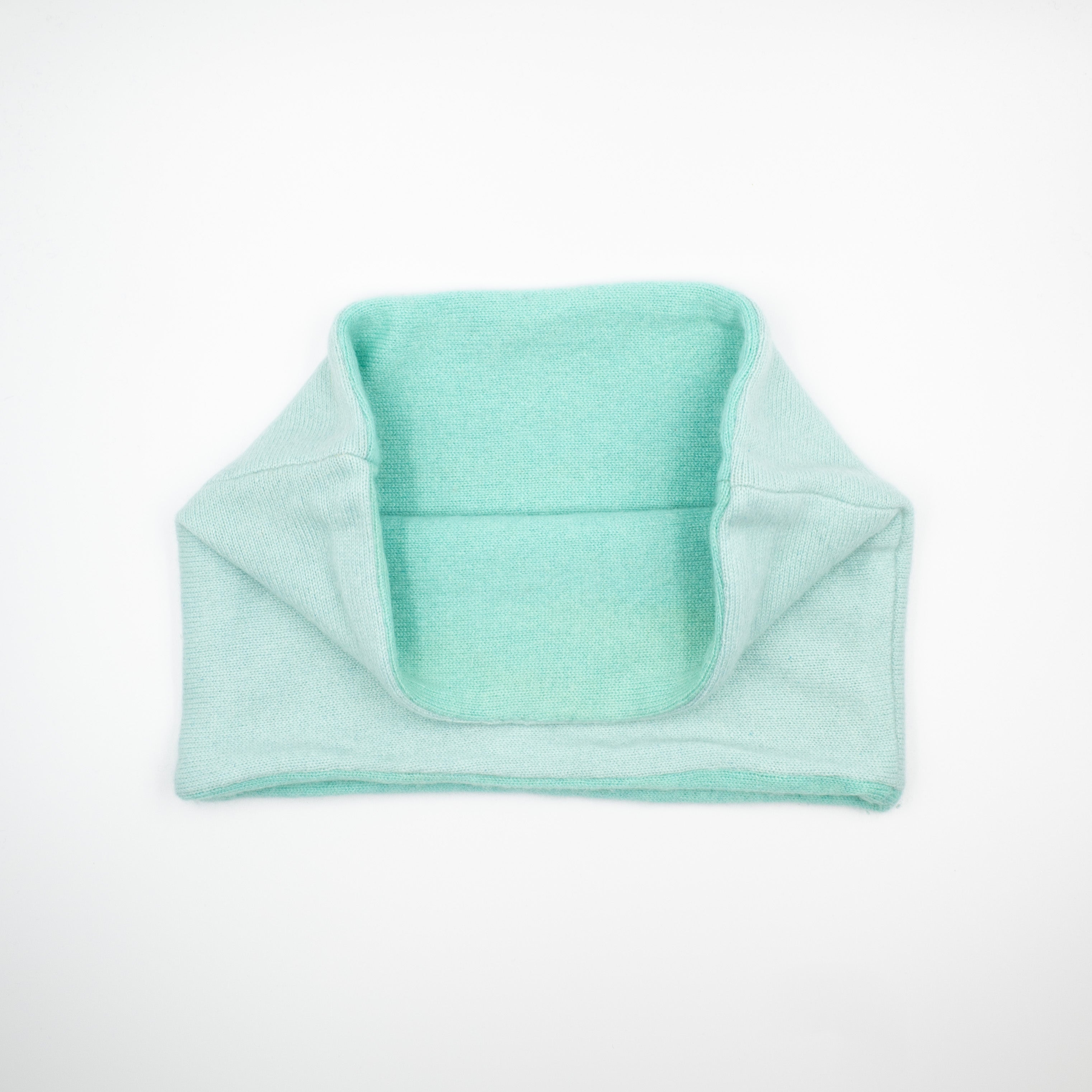 Mint Green Two Tone Neck Warmer