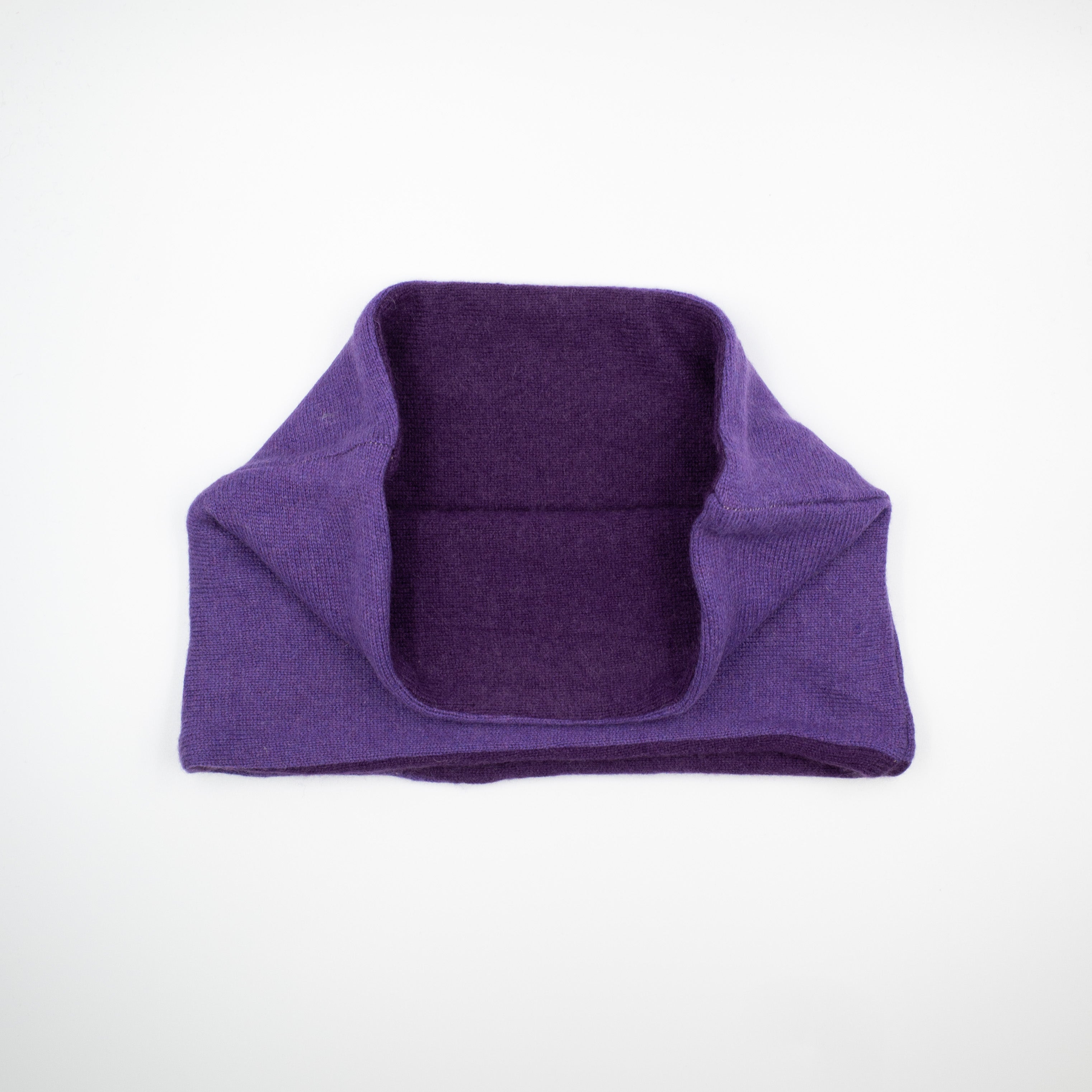 Violet and Grape Purple Neck Warmer