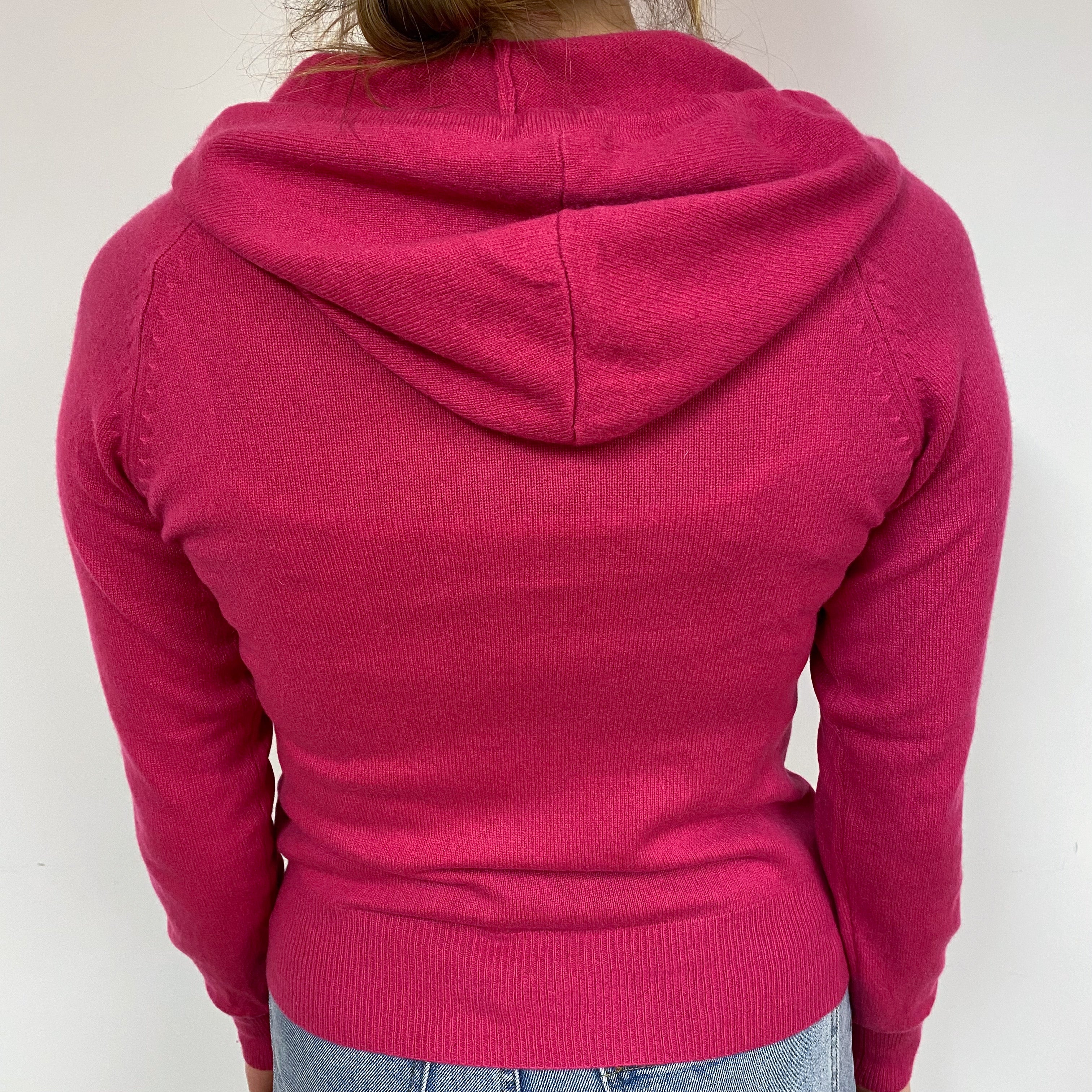 Cherry Pink Hoodie Jumper Small