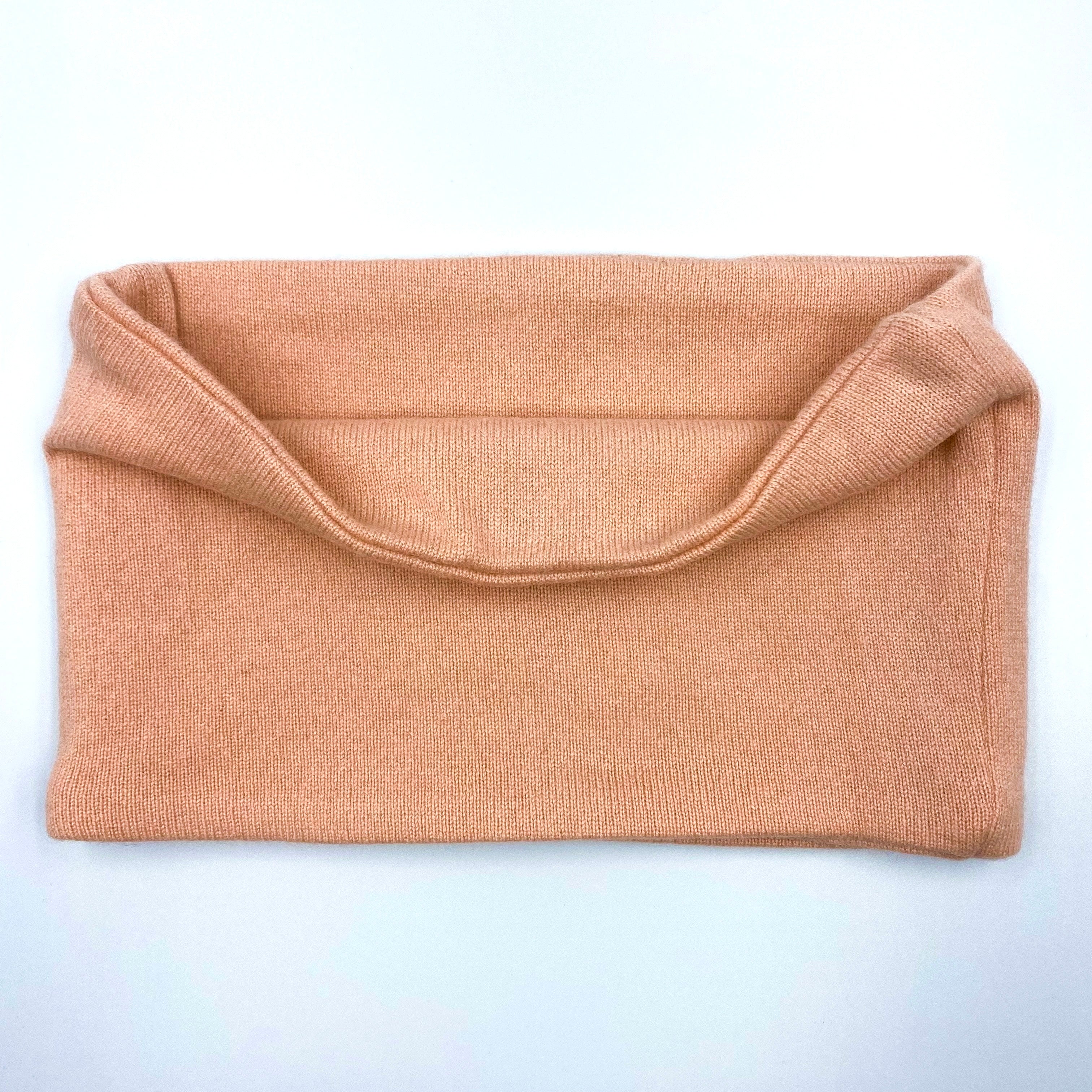 Peachy Blush Cashmere Neck Warmer