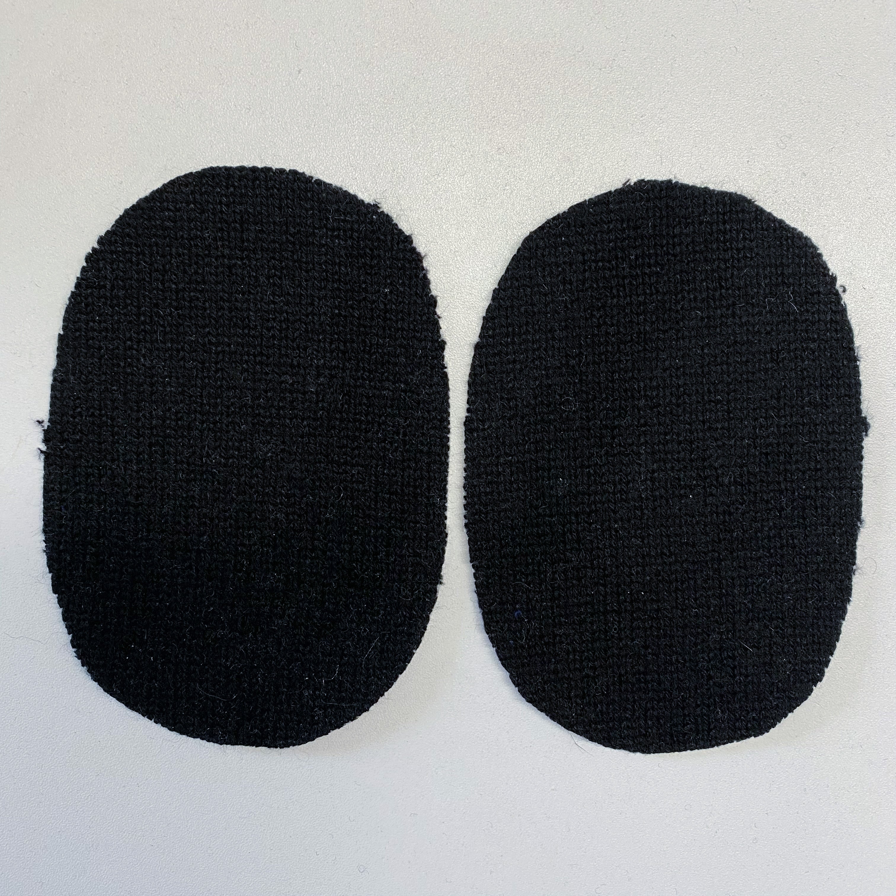 Small Black Elbow Patches - Machine Use